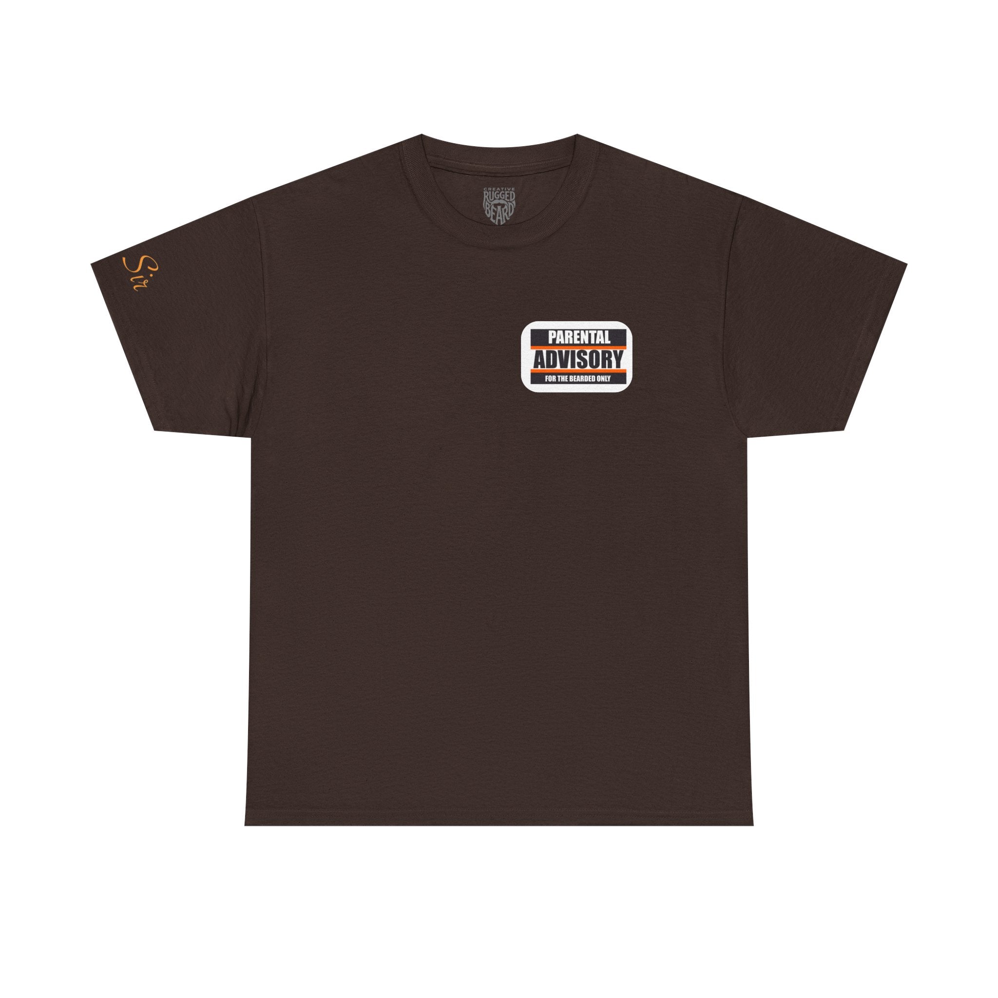 Star! Yes Sir T-Shirt | Parental Advisory  for the Bearded