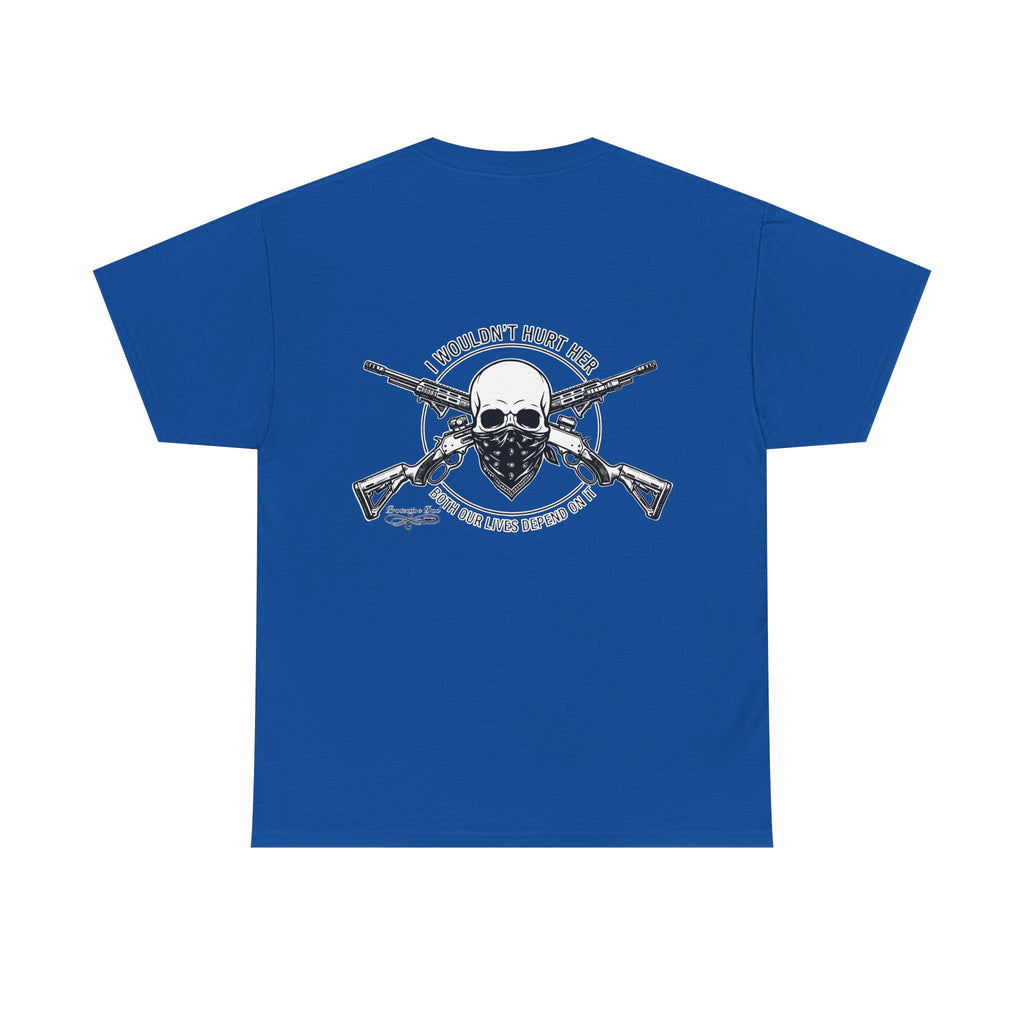 Protective Dad Lever Actions T-Shirt | Here’s Your Warning
