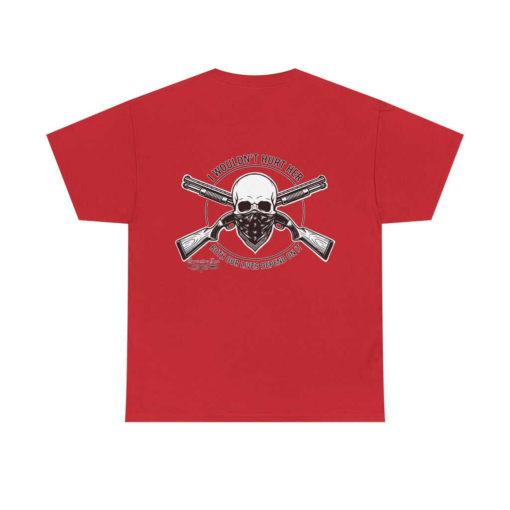 Protective Dad Shotguns T-Shirt | Here’s Your Warning