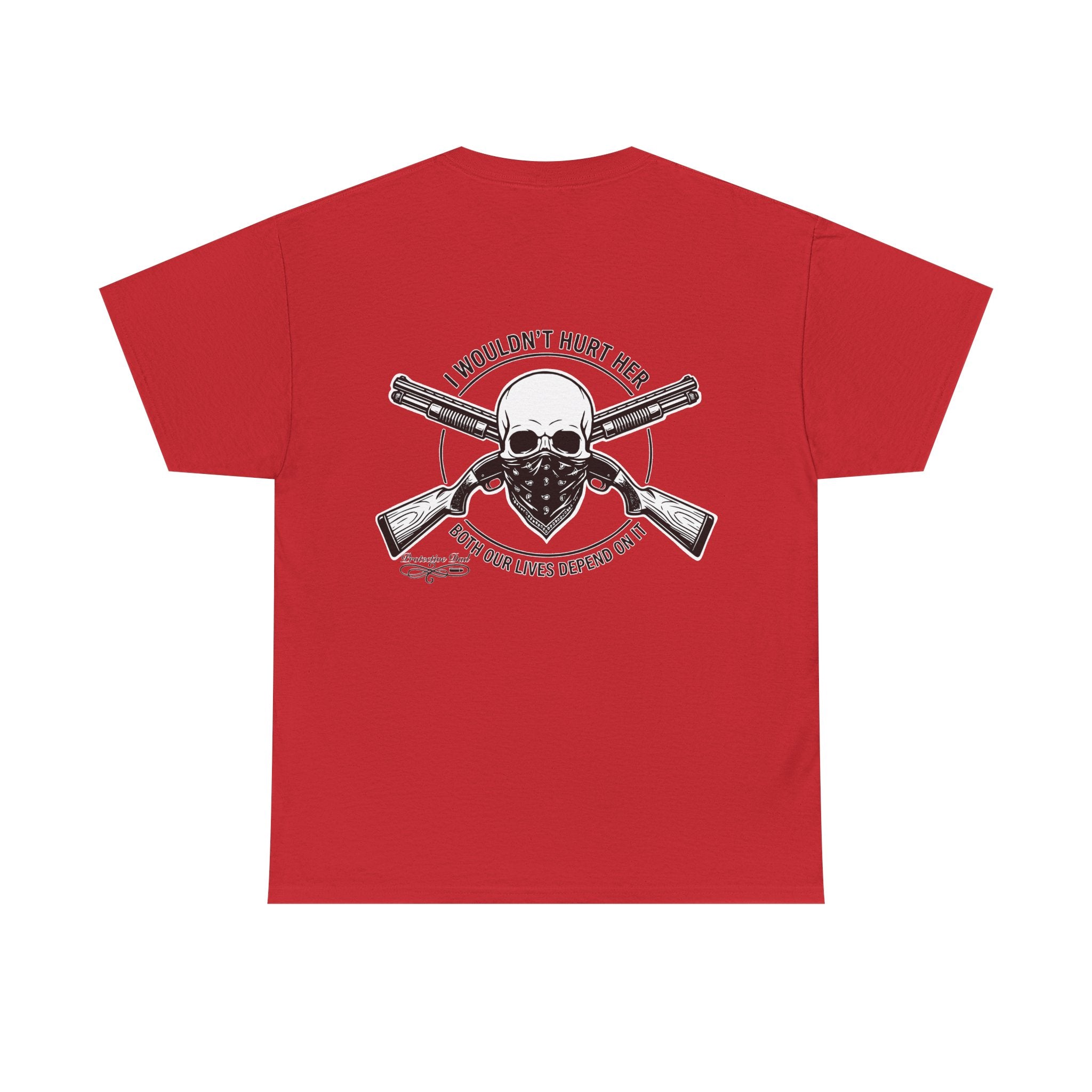 Protective Dad Shotguns T-Shirt | Here’s Your Warning