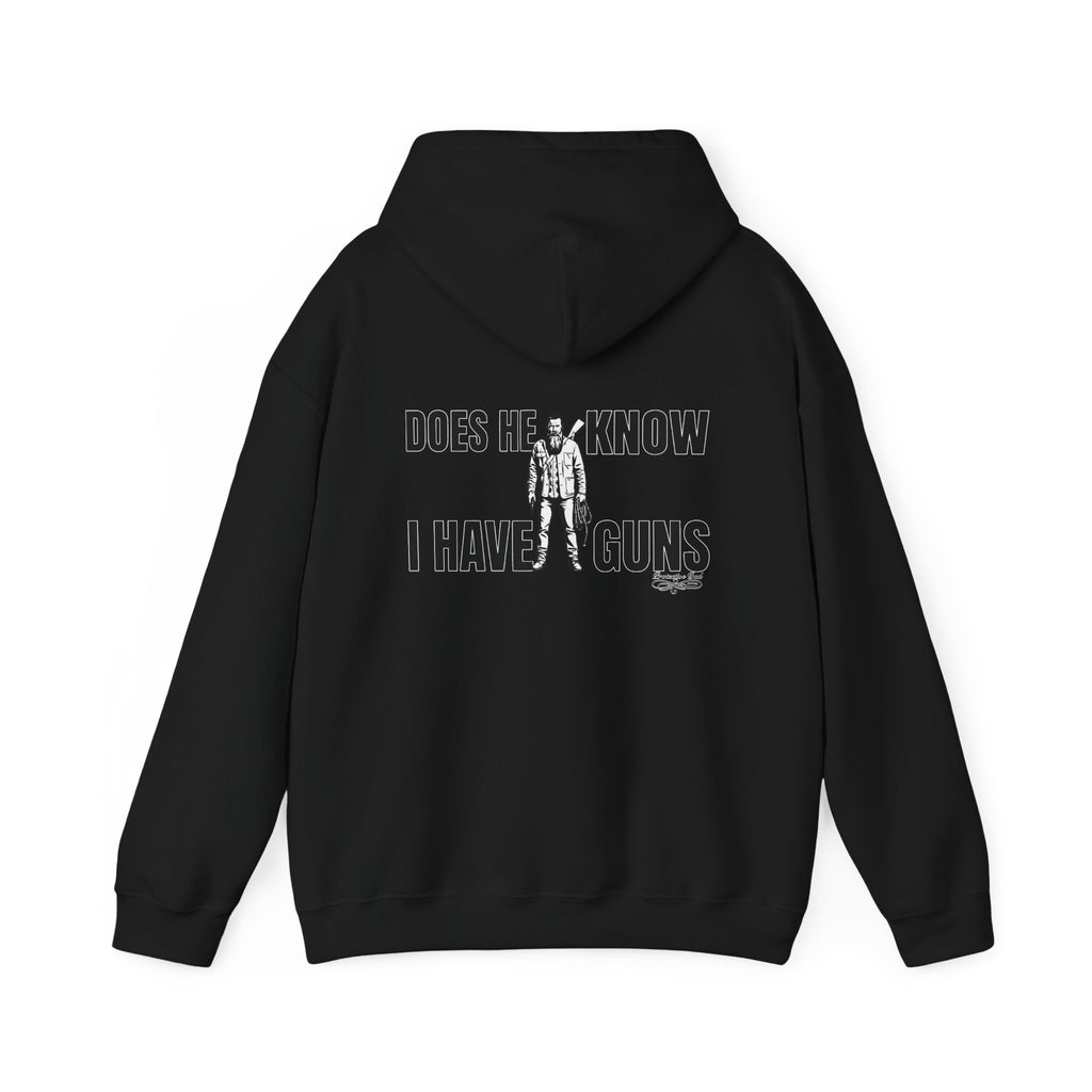 Protective Dad Does He Know Hoodie | Here’s Your Warning
