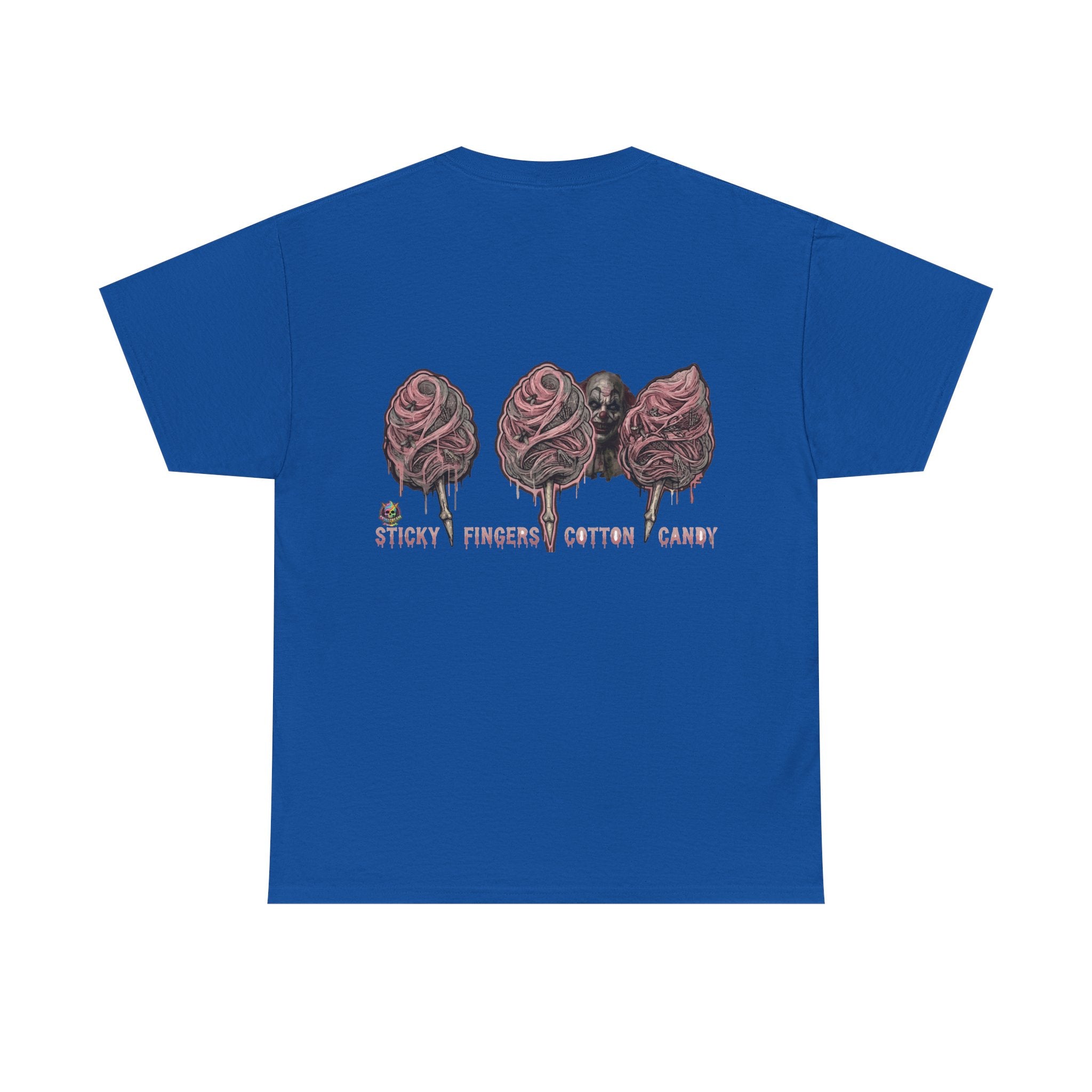 Cotton Candy Skullcream T Shirt — 'Sticky Fingers' Graphic T-Shirt