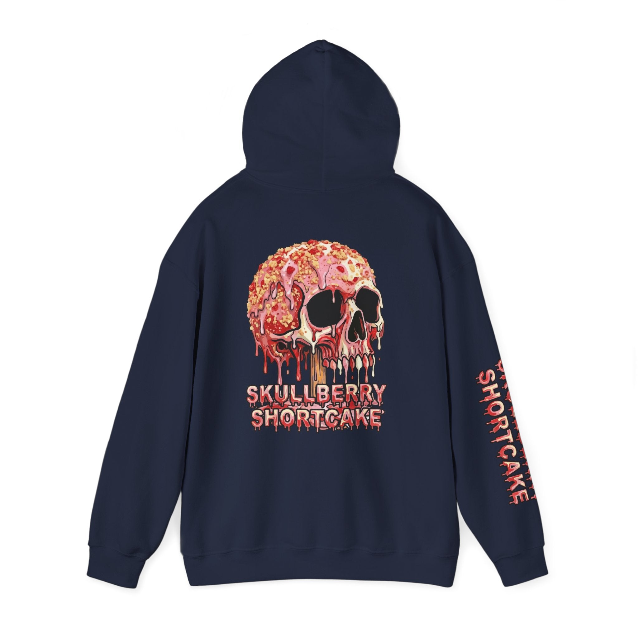 Skullcream-Skullberry Shortcake Hoodie | Dripping Skull Graphic