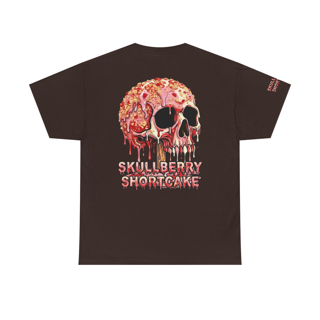 Skullcream-Skullberry Shortcake T-Shirt | Colorful Drip Graphic Tee