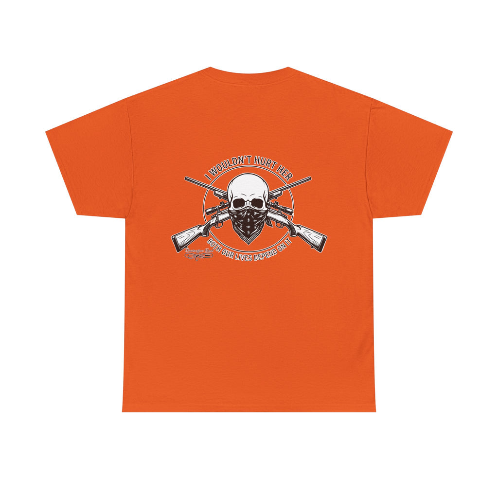Protective Dad Rifles T-Shirt | Here’s Your Warning