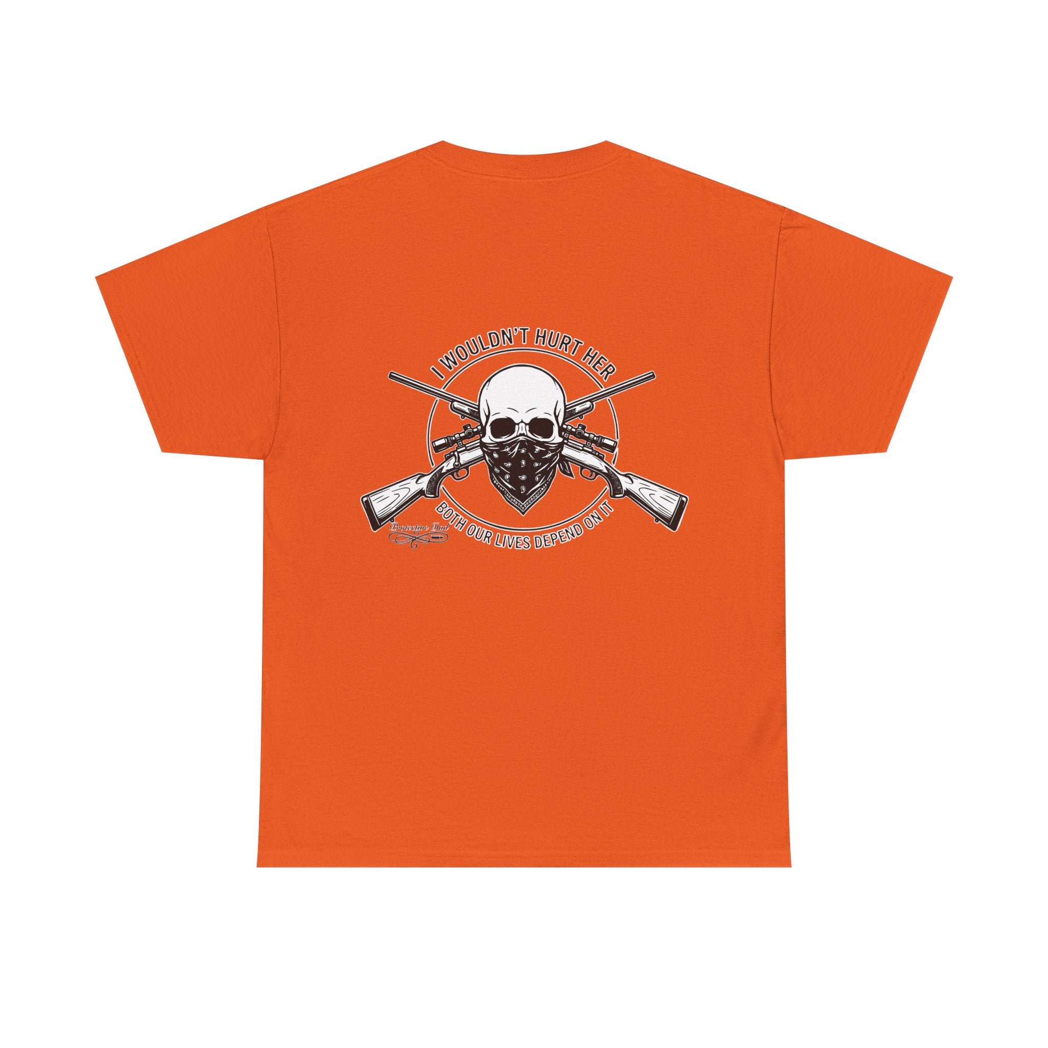 Protective Dad Rifles T-Shirt | Here’s Your Warning