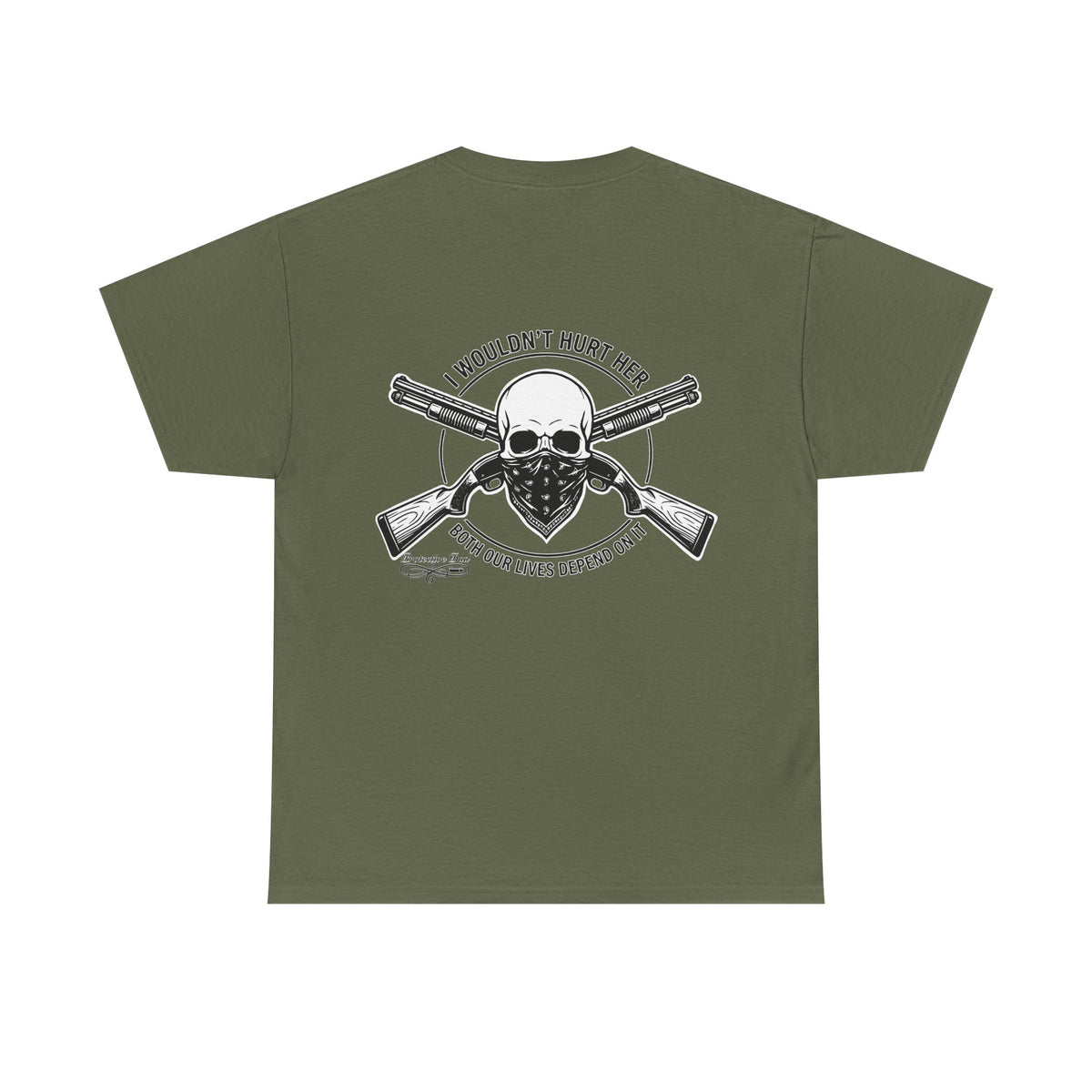Protective Dad Shotguns T-Shirt | Here’s Your Warning