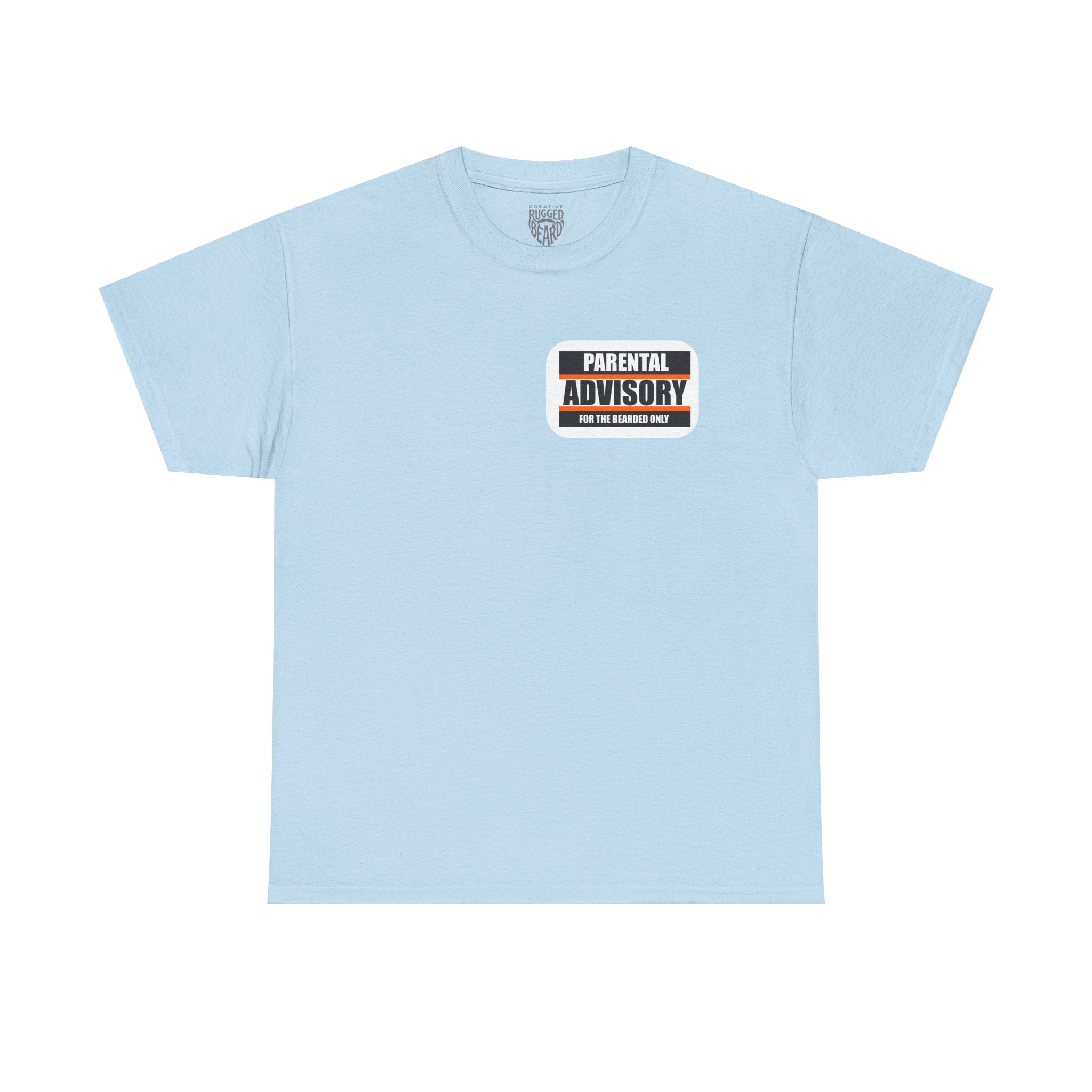 Attitude! Yes Sir T-Shirt | Parental Advisory  for the Bearded