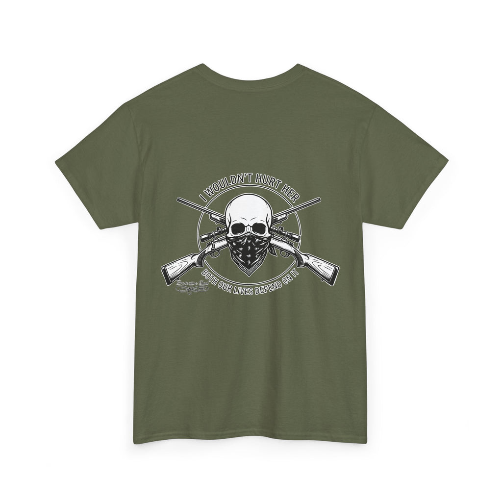 Protective Dad Rifles T-Shirt | Here’s Your Warning