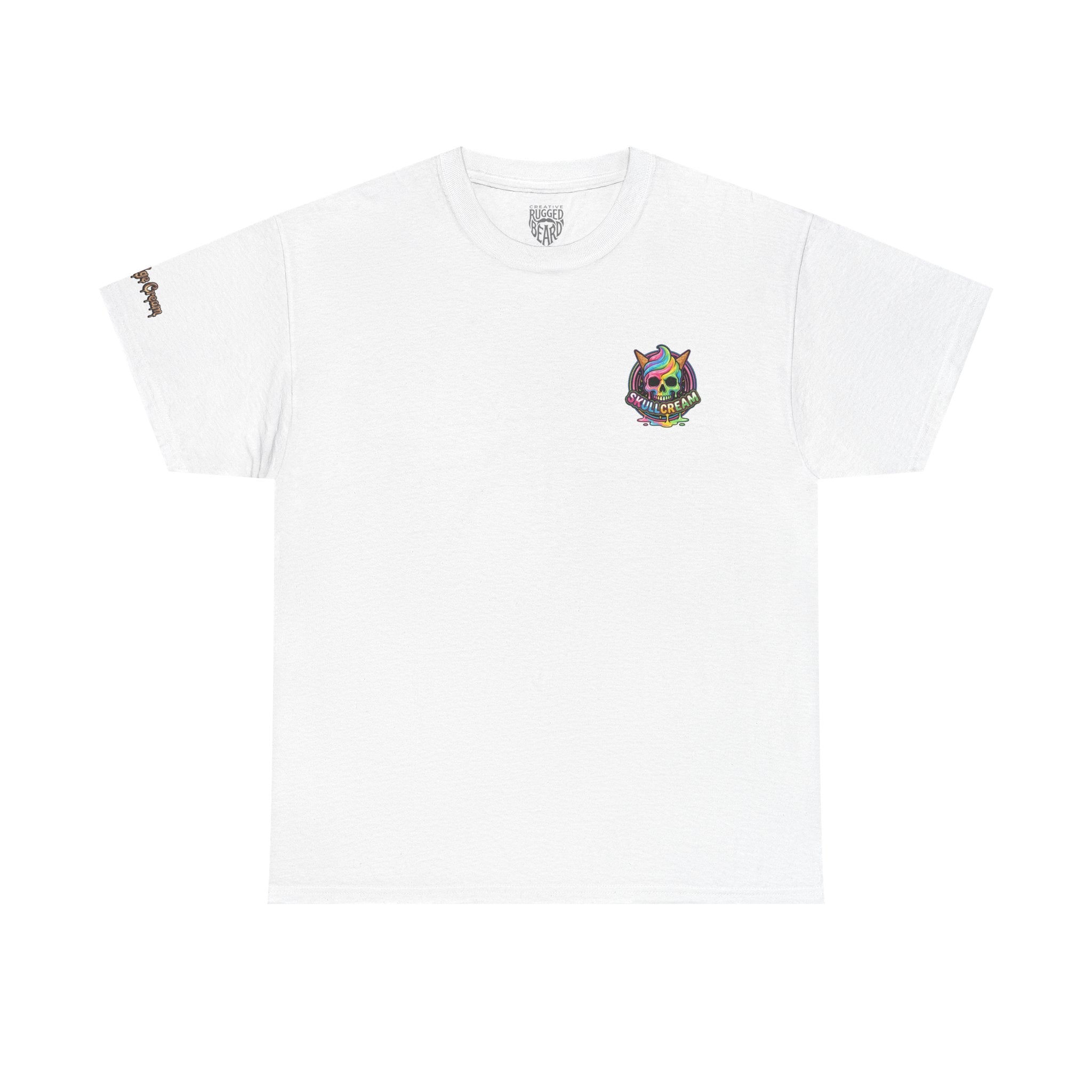 Skullcream-Ooh-Fudge Cream T-Shirt | Colorful Drip Graphic Tee
