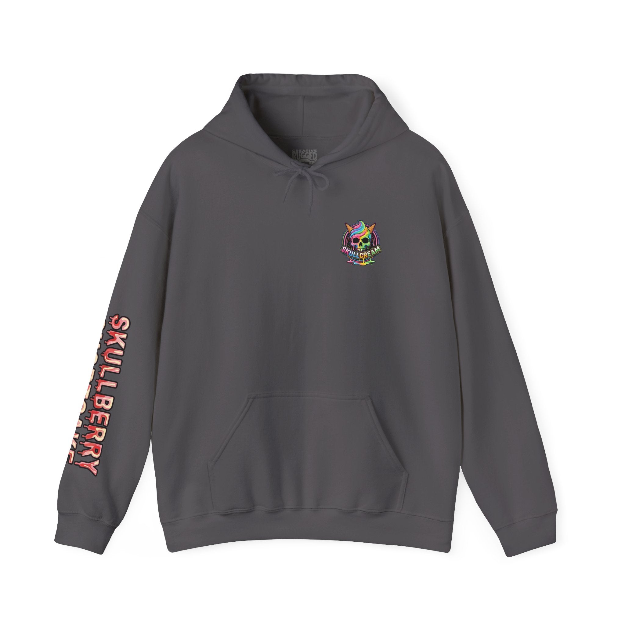 Skullcream-Skullberry Shortcake Hoodie | Dripping Skull Graphic