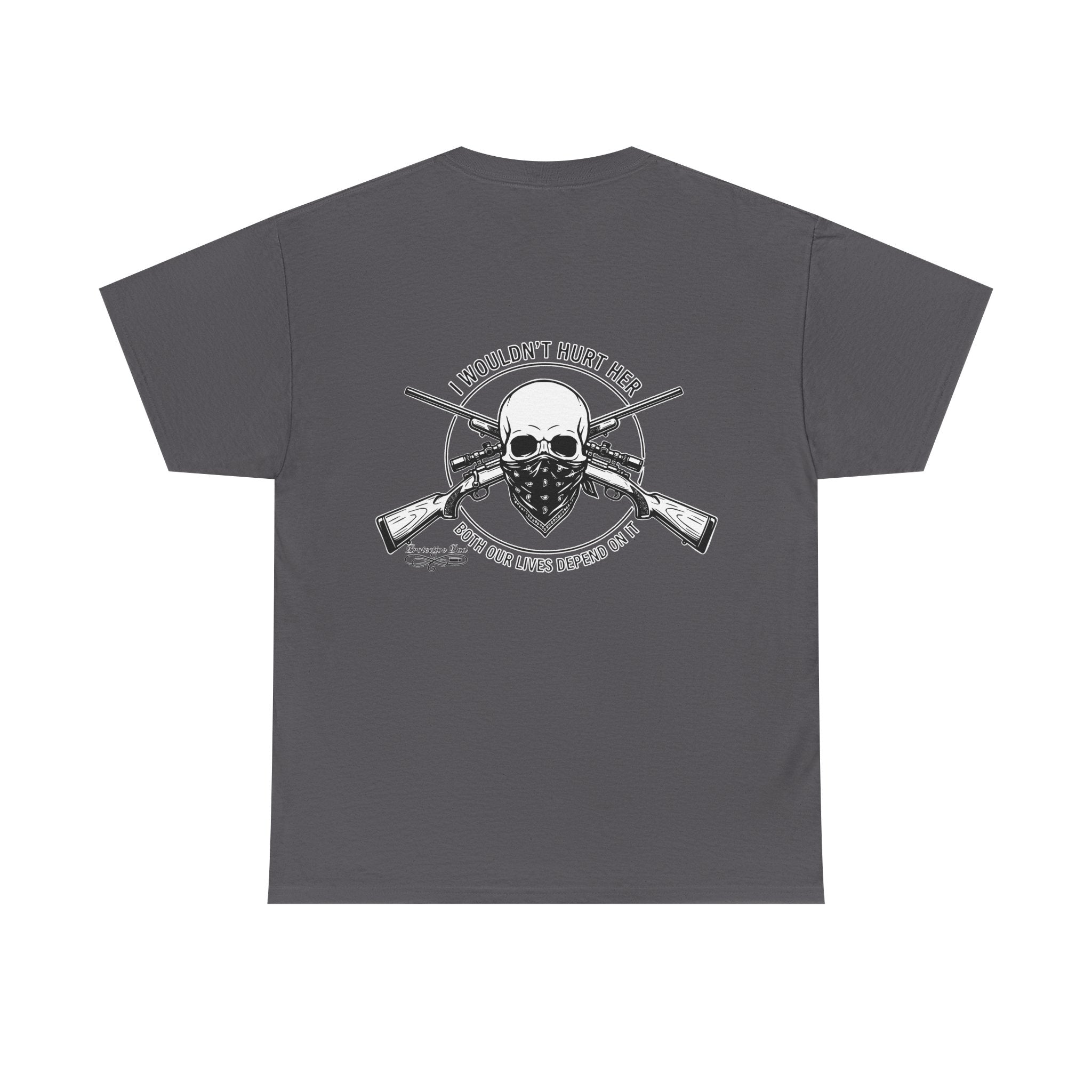 Protective Dad Rifles T-Shirt | Here’s Your Warning