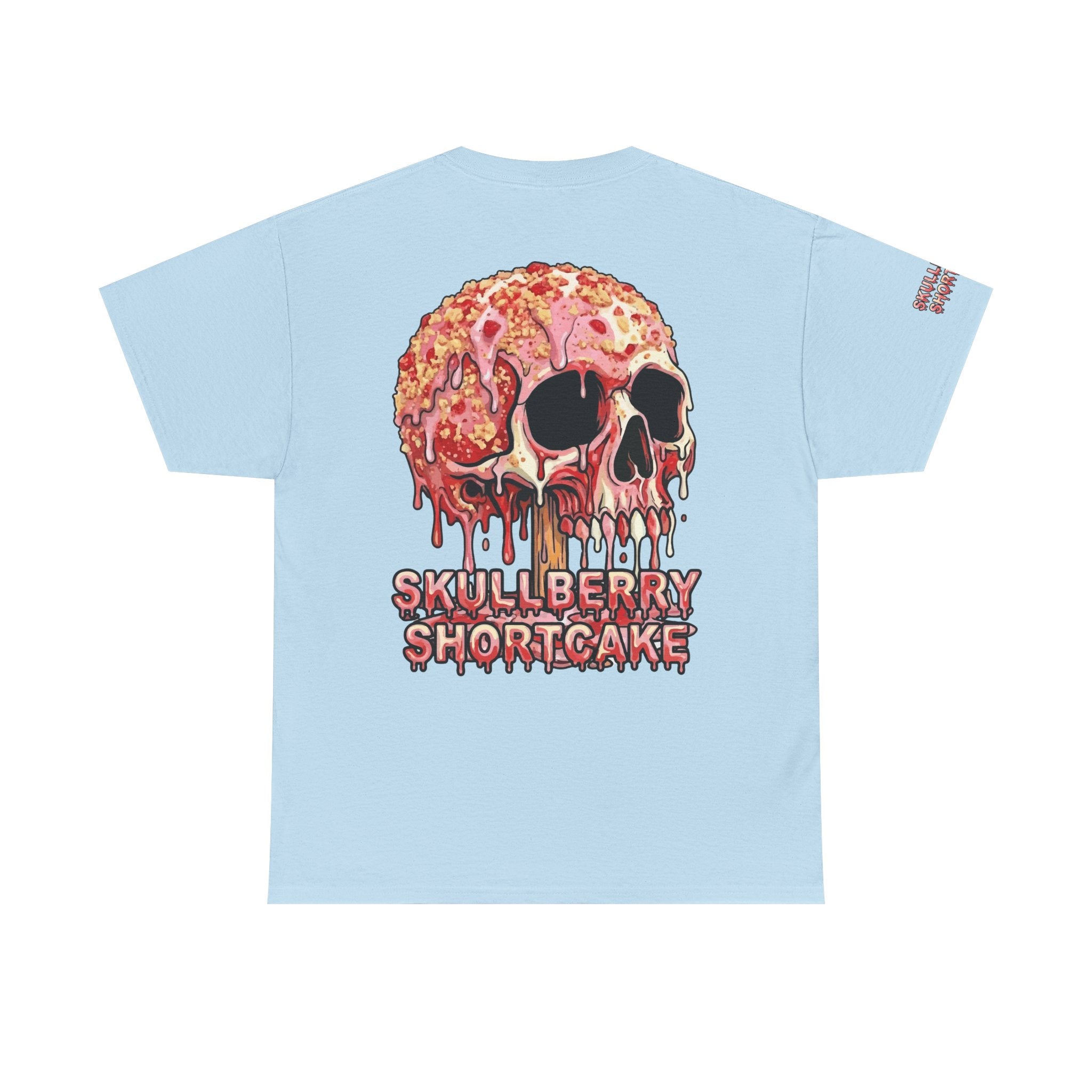 Skullcream-Skullberry Shortcake T-Shirt | Colorful Drip Graphic Tee