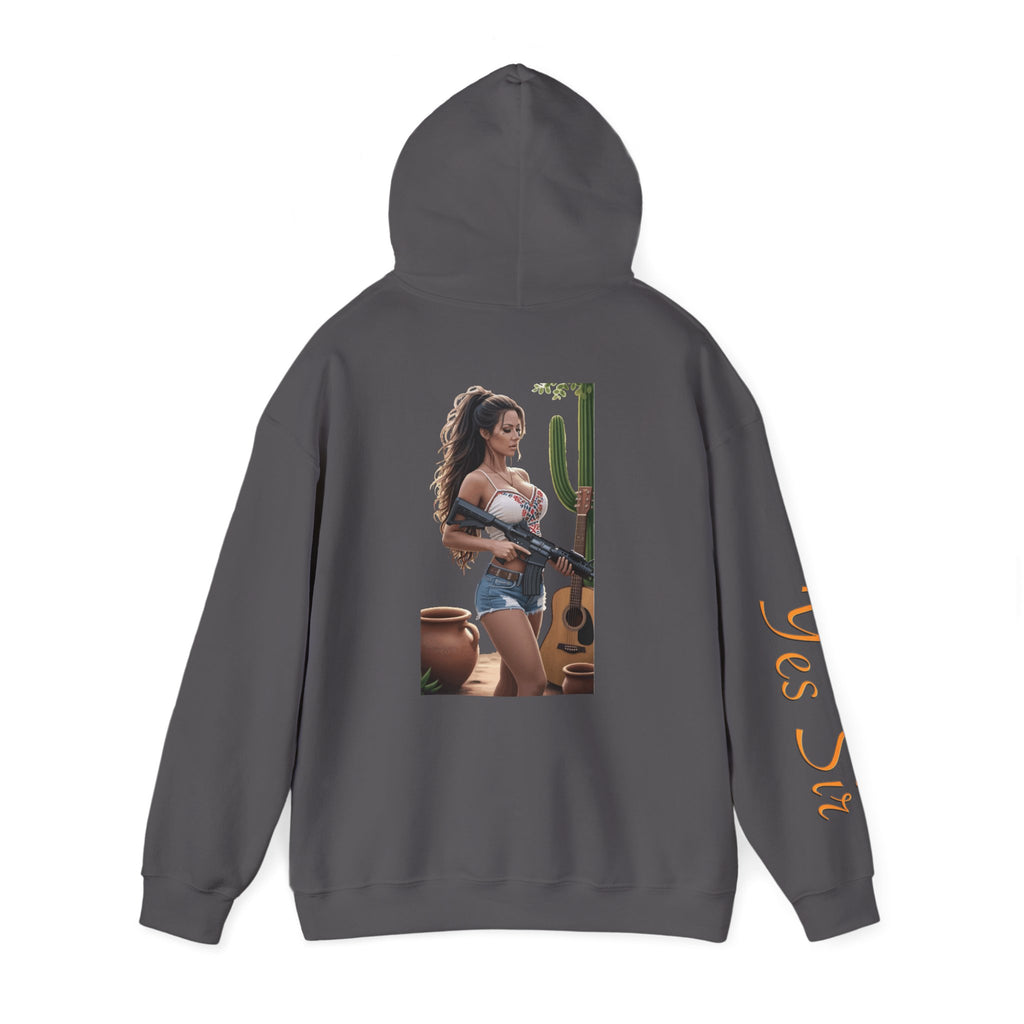 Nice Guitar- Yes Sir Hoodie | Parental Advisory  for the Bearded