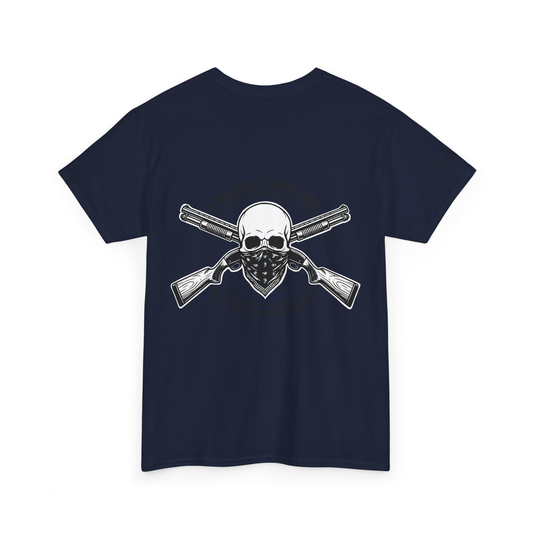 Protective Dad Shotguns T-Shirt | Here’s Your Warning