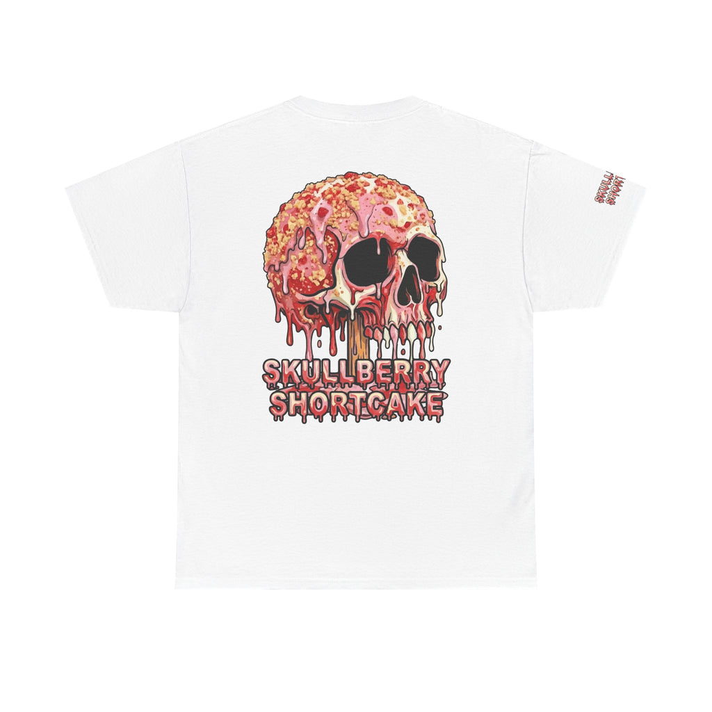 Skullcream-Skullberry Shortcake T-Shirt | Colorful Drip Graphic Tee