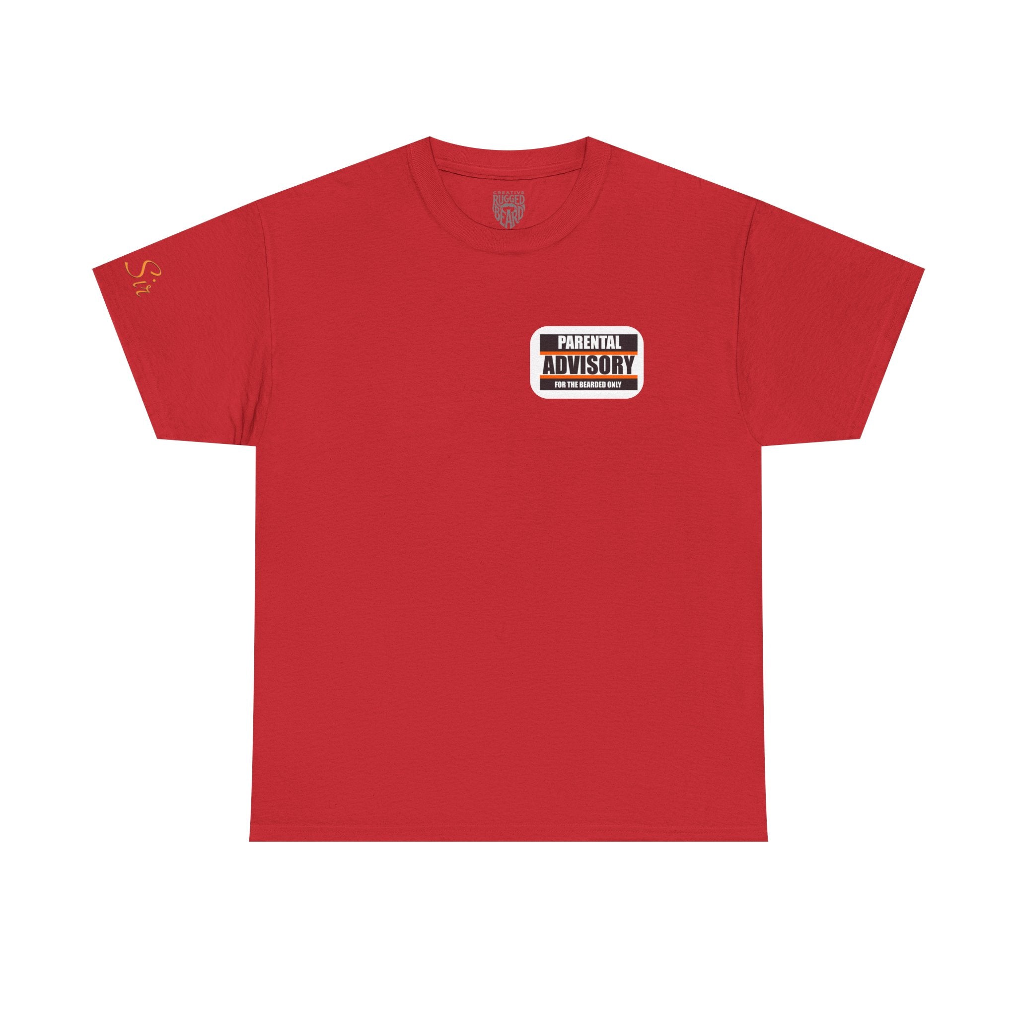 Dammmn! Yes Sir T-Shirt | Parental Advisory  for the Bearded