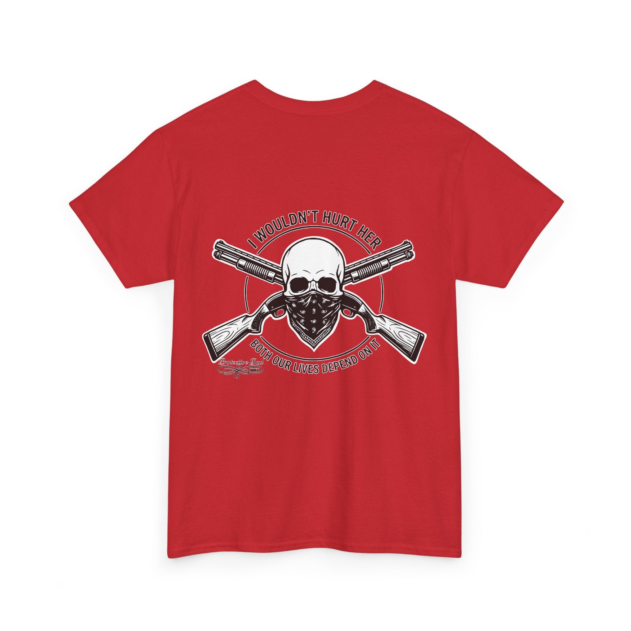 Protective Dad Shotguns T-Shirt | Here’s Your Warning