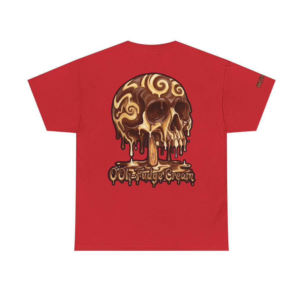 Skullcream-Ooh-Fudge Cream T-Shirt | Colorful Drip Graphic Tee