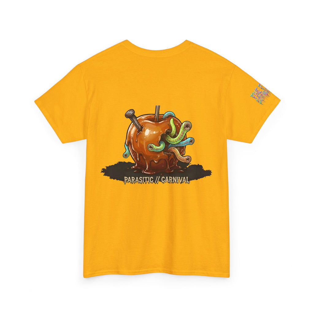 Skullcream Carnival Caramel Apple - Spooky Candy Apple Graphic T-Shirt