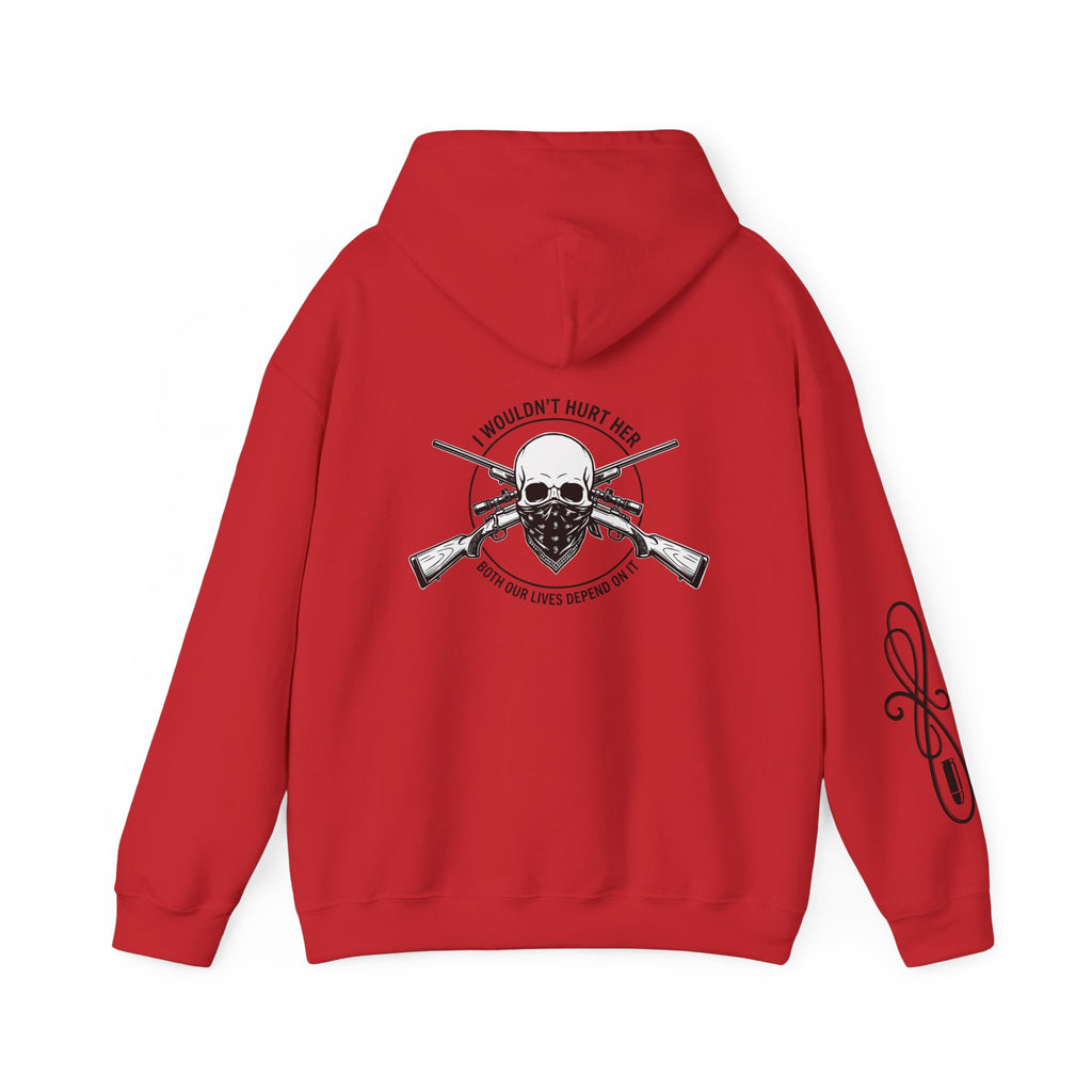Protective Dad Rifle - Hoodie | Here’s Your Warning