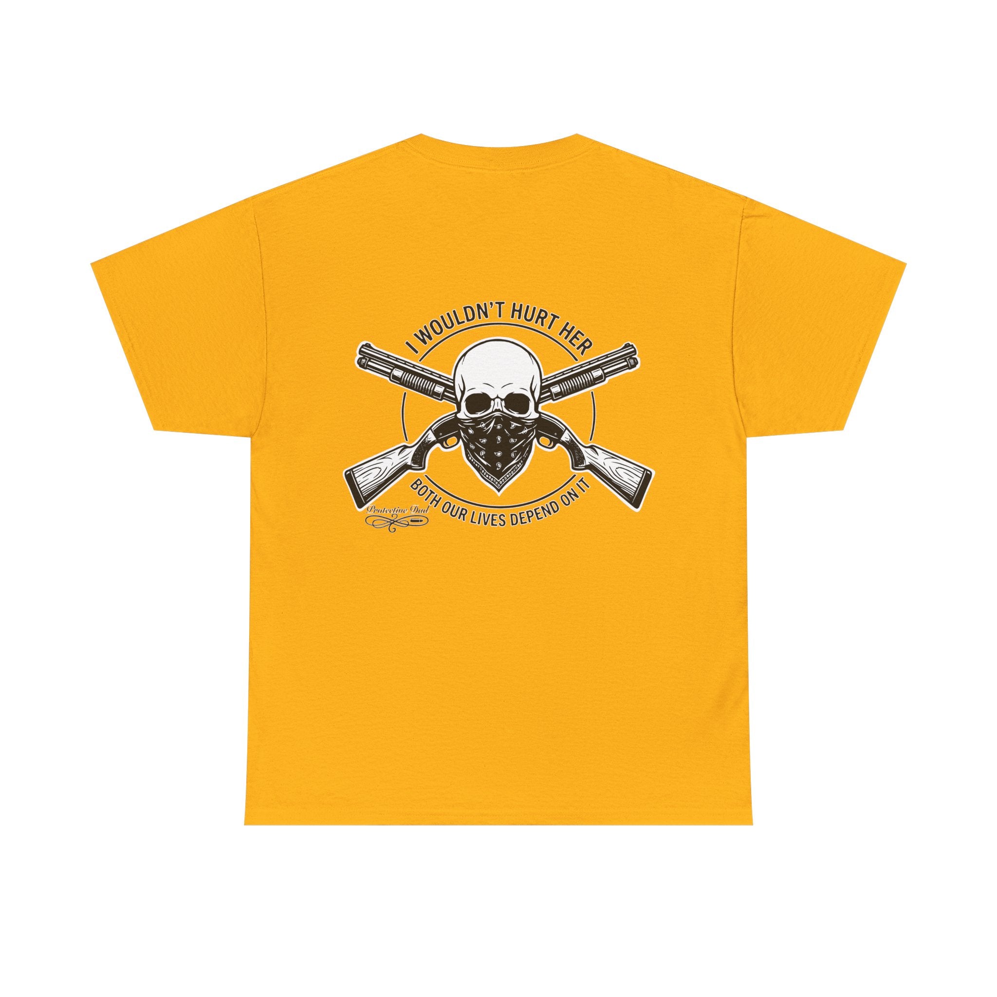 Protective Dad Shotguns T-Shirt | Here’s Your Warning