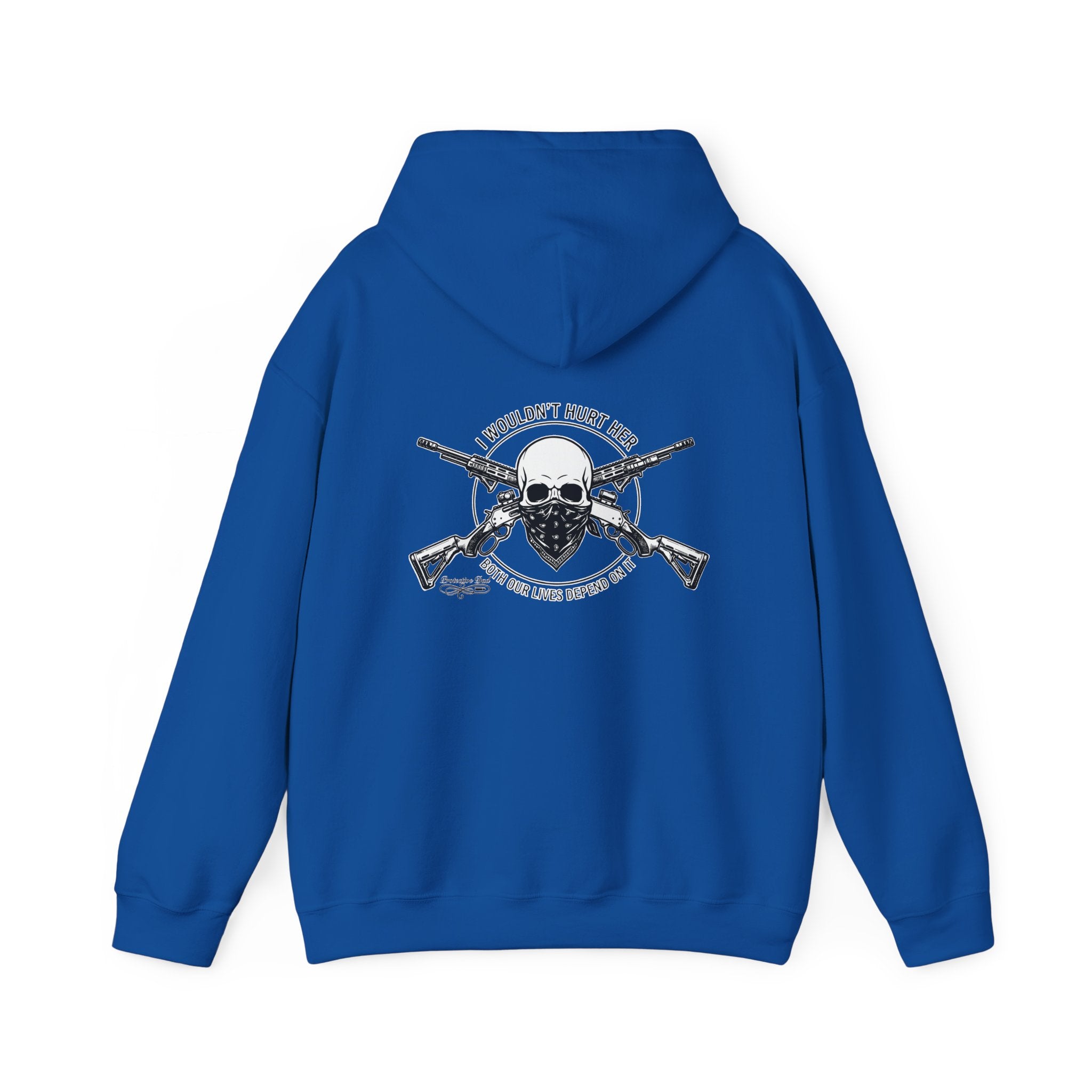 Protective Dad Lever Action - Hoodie | Here’s Your Warning