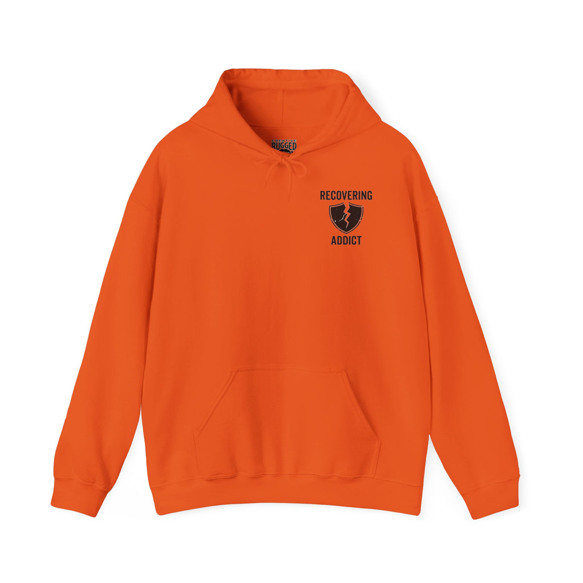 Addicted | Yes Sir Hoodie | Recovering Addict Graphic Hoodie