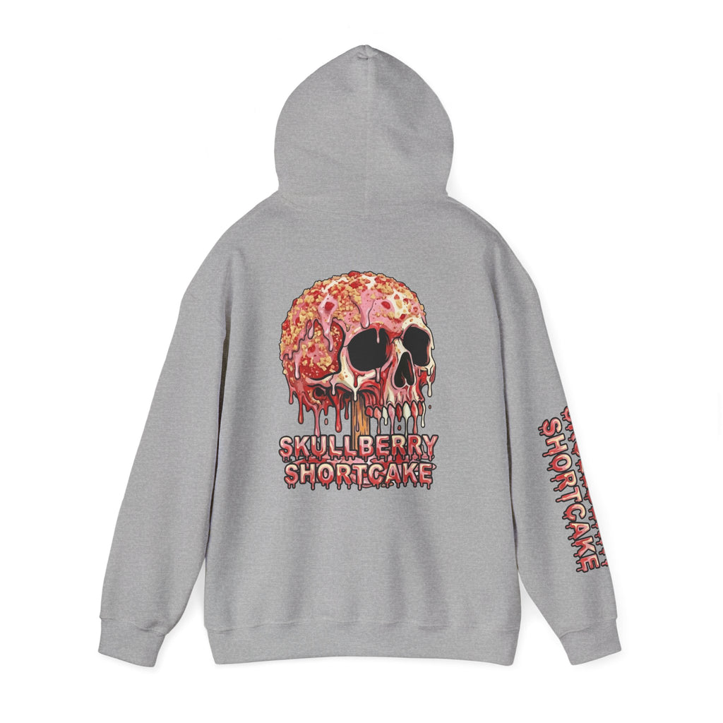 Skullcream-Skullberry Shortcake Hoodie | Dripping Skull Graphic