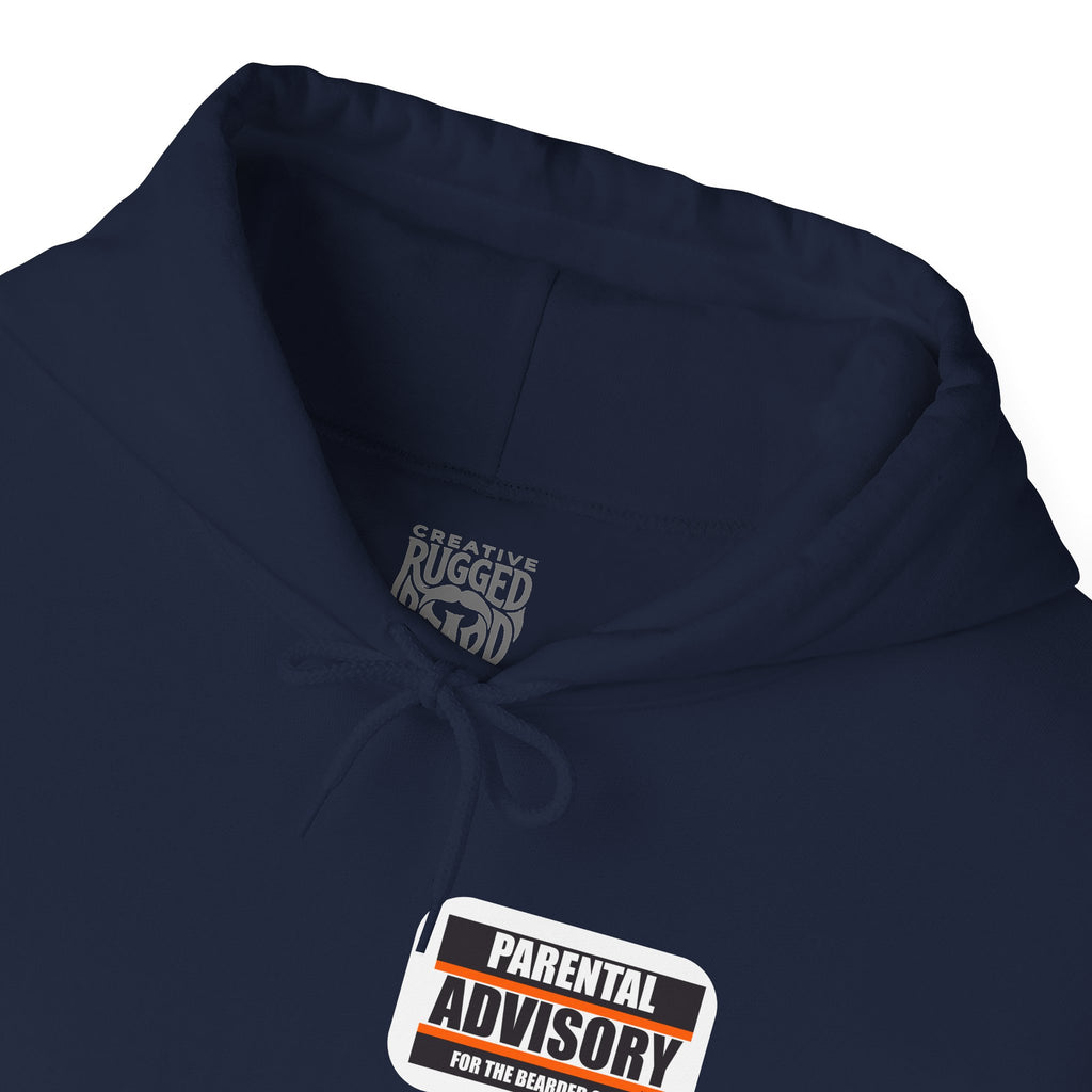 Oopies! Yes Sir Hoodie | Parental Advisory  for the Bearded