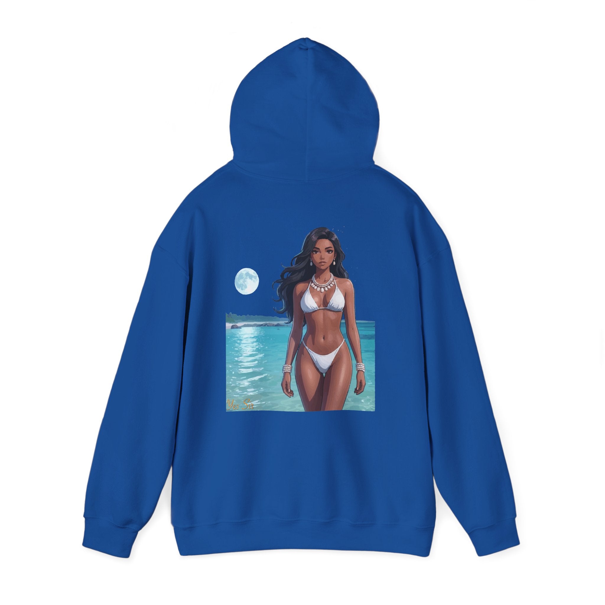 Under the Moon Light Yes Sir Hoodie | Parental Advisory  for the Bearded