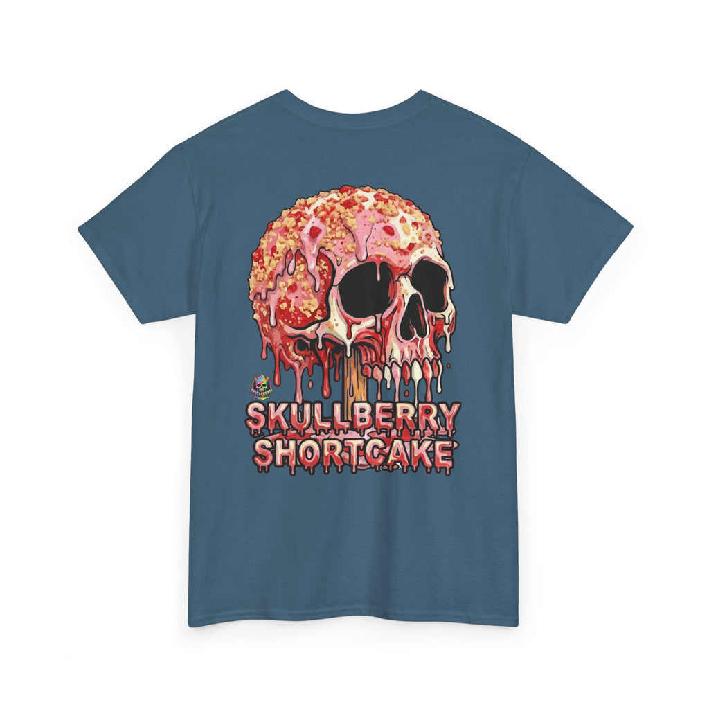 Skullcream-Skullberry Shortcake T-Shirt | Colorful Drip Graphic Tee