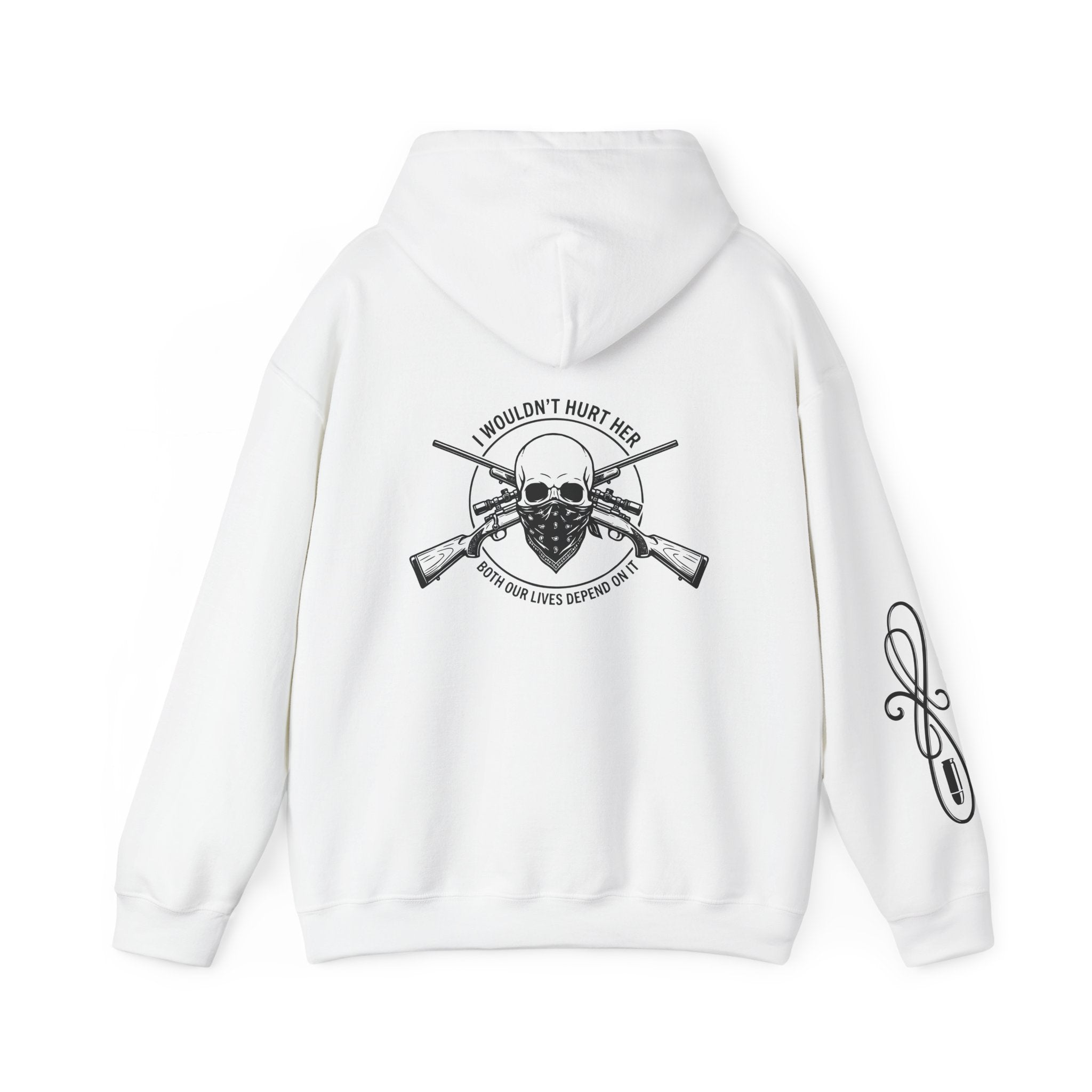 Protective Dad Rifle - Hoodie | Here’s Your Warning