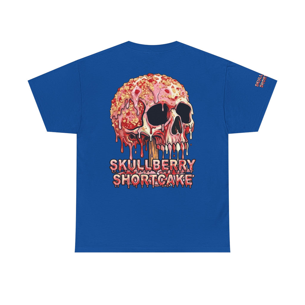 Skullcream-Skullberry Shortcake T-Shirt | Colorful Drip Graphic Tee