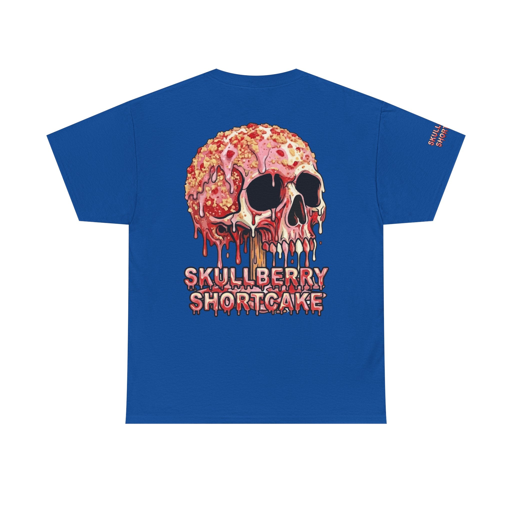 Skullcream-Skullberry Shortcake T-Shirt | Colorful Drip Graphic Tee