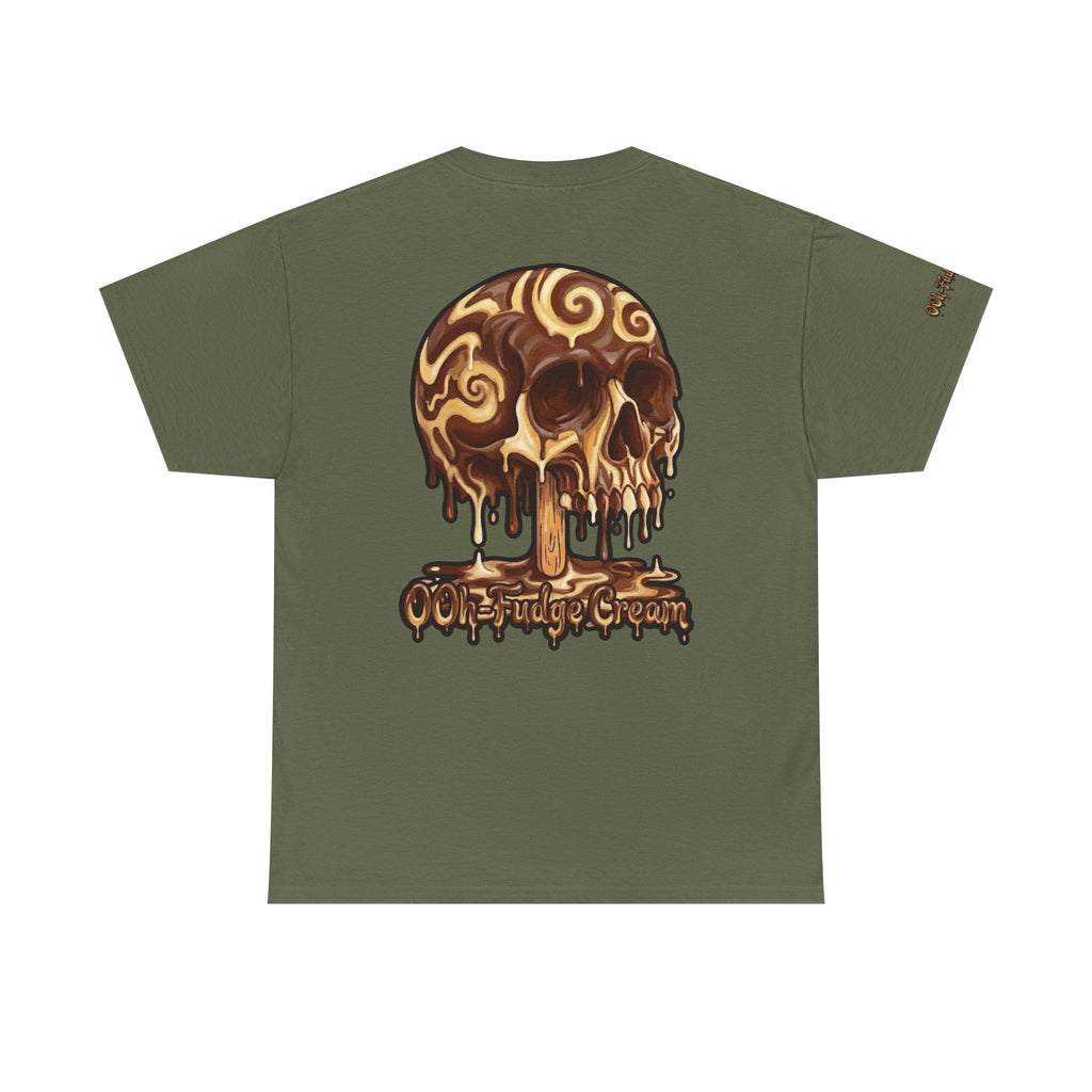 Skullcream-Ooh-Fudge Cream T-Shirt | Colorful Drip Graphic Tee