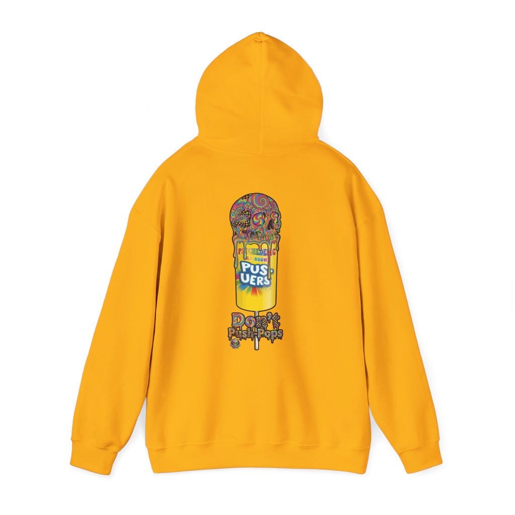 Skullcream-Don’t Push-Pops Hoodie | Dripping Skull Graphic