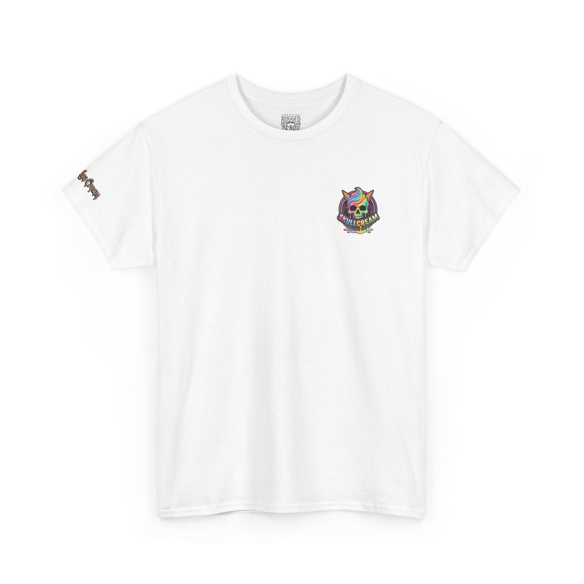 Skullcream-Ooh-Fudge Cream T-Shirt | Colorful Drip Graphic Tee