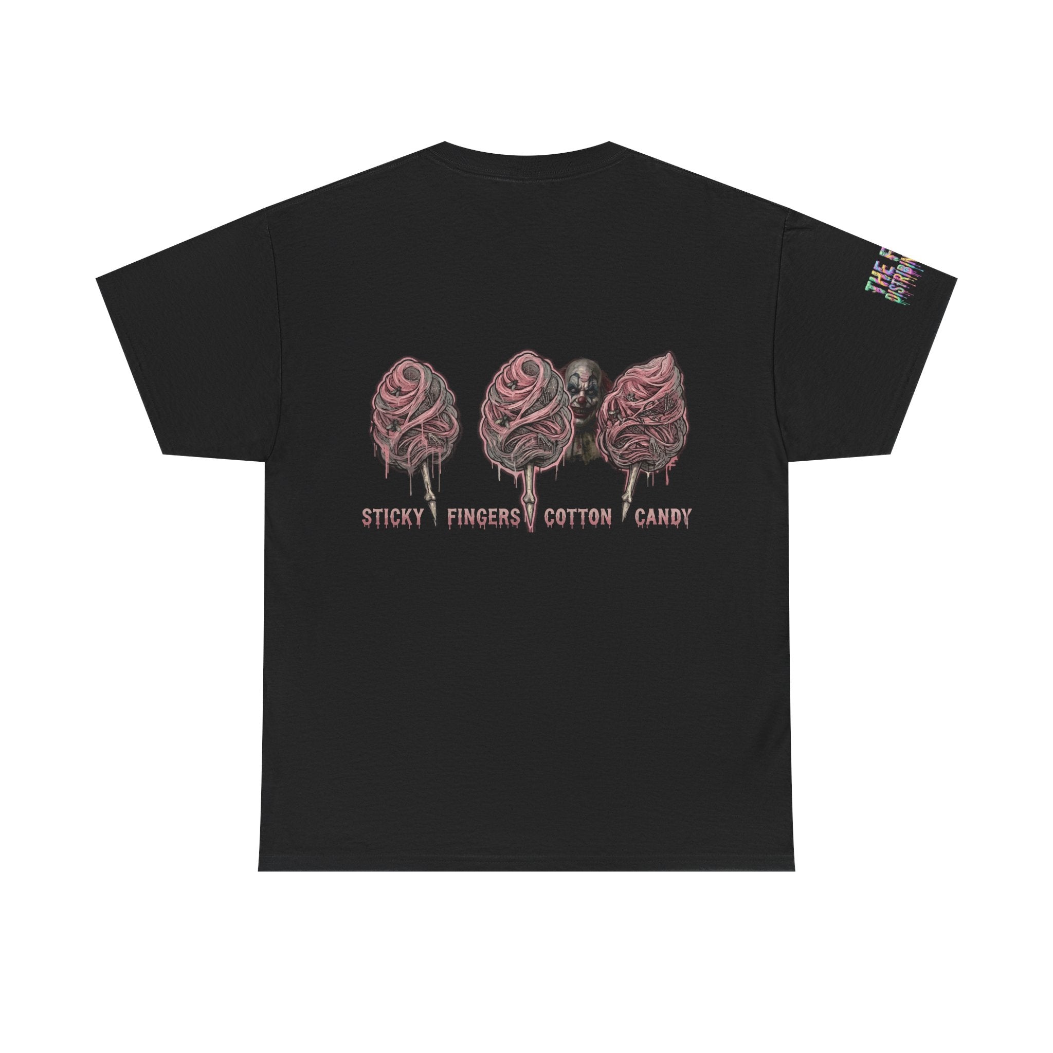 Cotton Candy Skullcream T Shirt — 'Sticky Fingers' Graphic T-Shirt