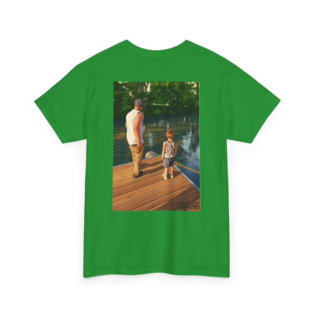Protective Dad Father-n-Son Love T-Shirt | He’s Protected Too