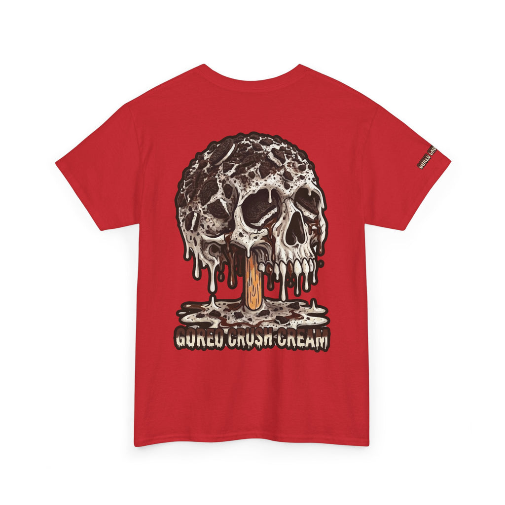 Skullcream-Goreo Crush Cream T-Shirt | Colorful Drip Graphic Tee