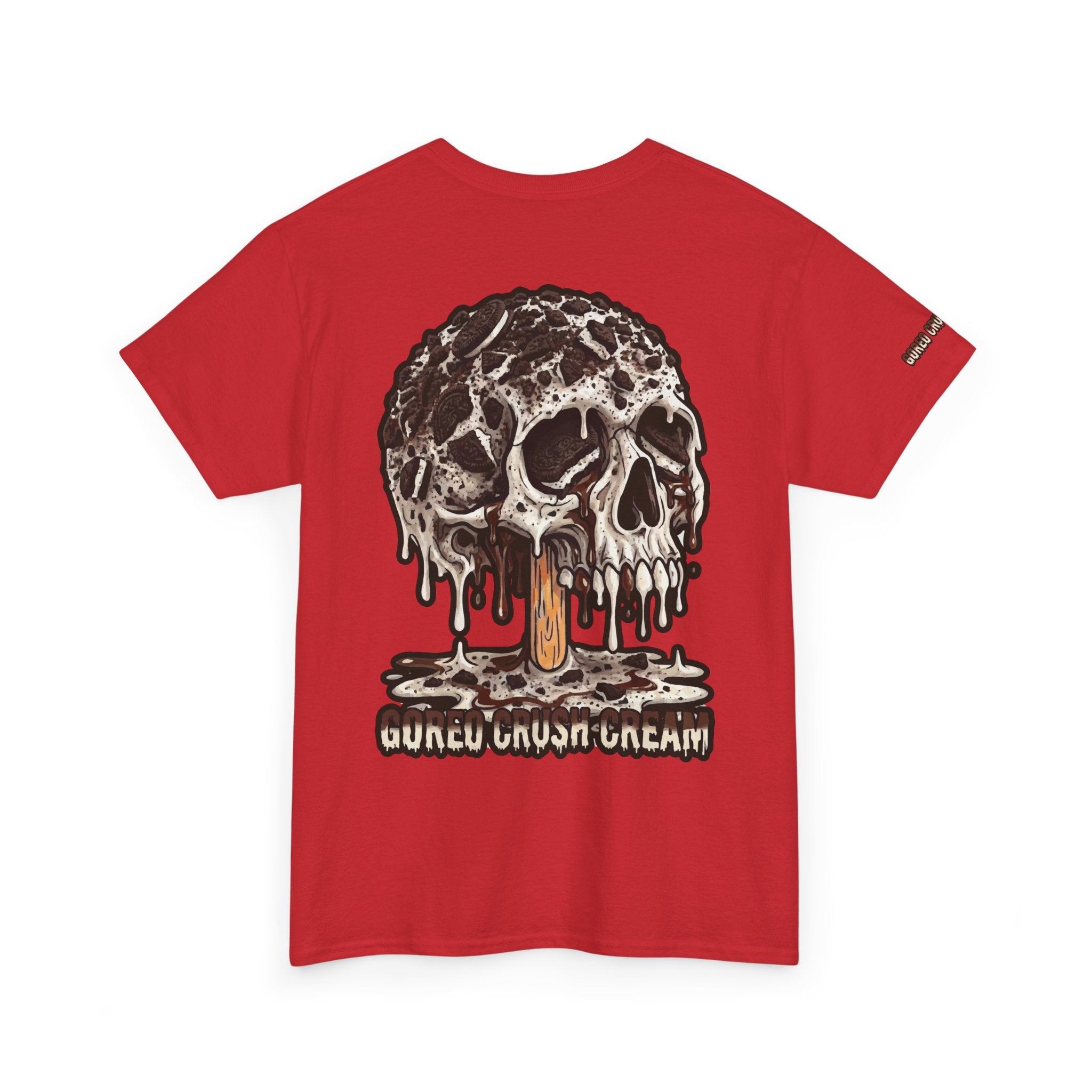 Skullcream-Goreo Crush Cream T-Shirt | Colorful Drip Graphic Tee