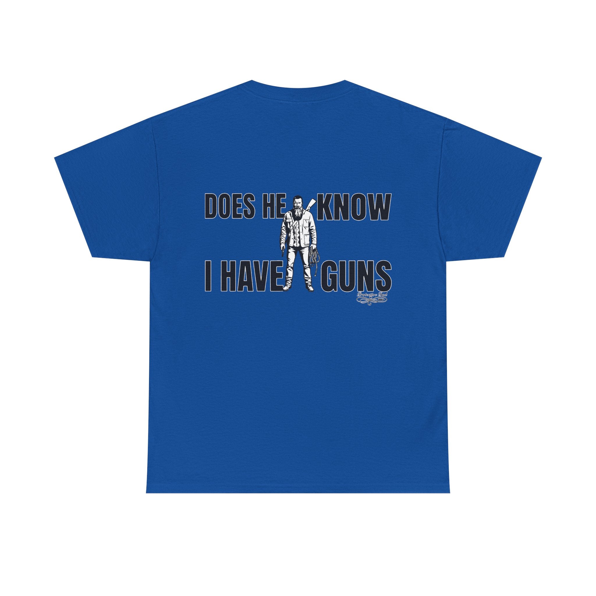 Protective Dad Does He Know T-Shirt| Here’s Your Warning
