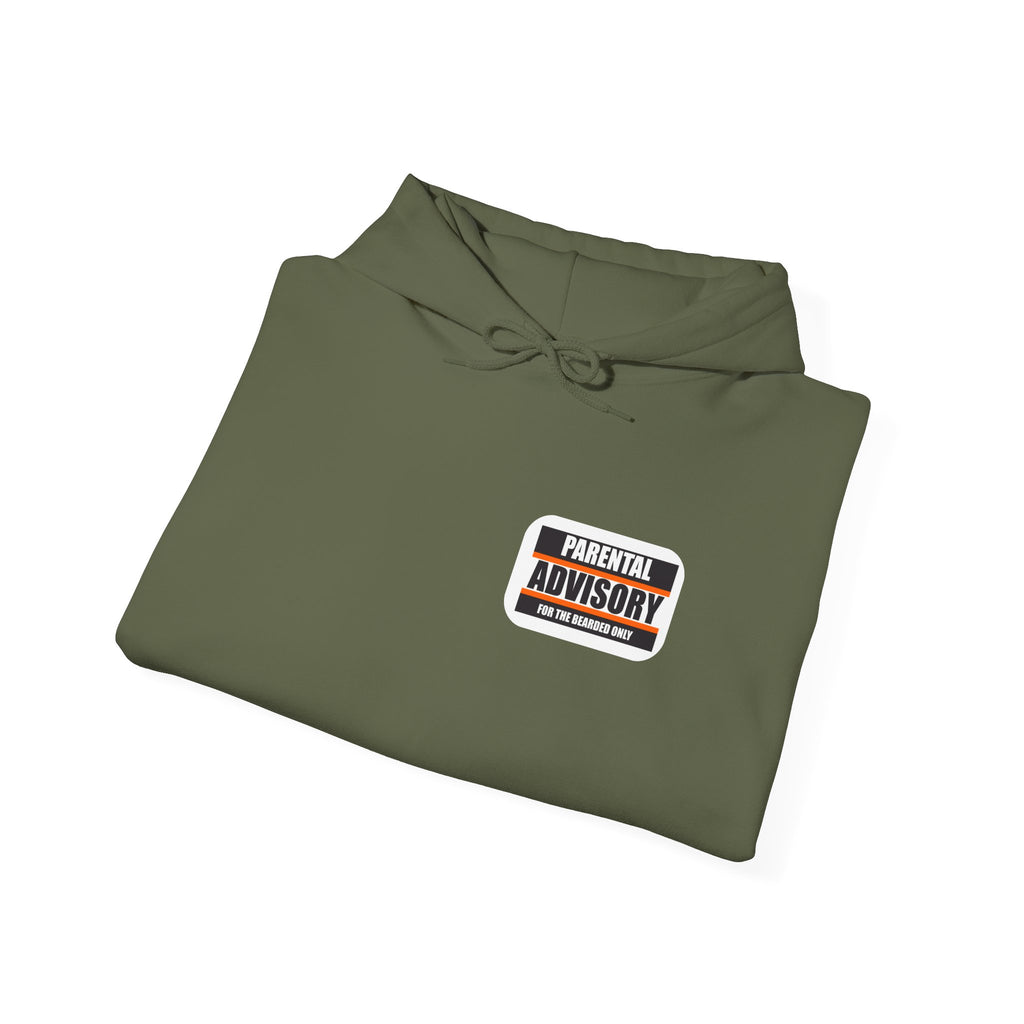 Attitude! Yes Sir Hoodie | Parental Advisory  for the Bearded