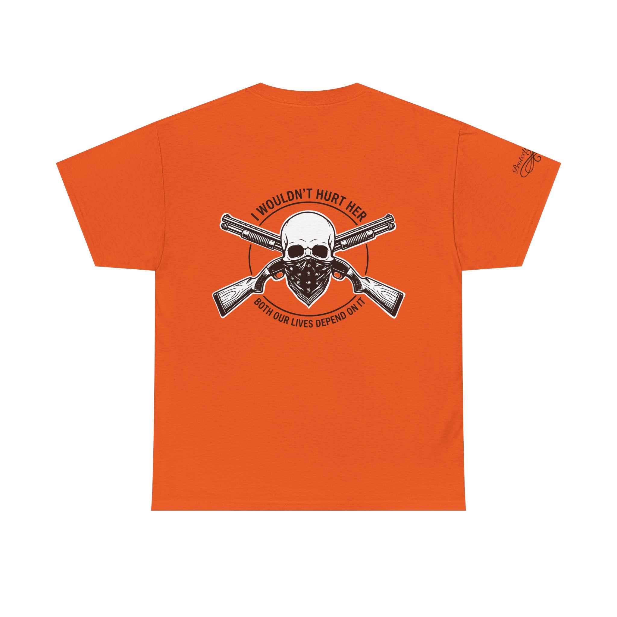 Protective Dad Shotguns T-Shirt | Here’s Your Warning