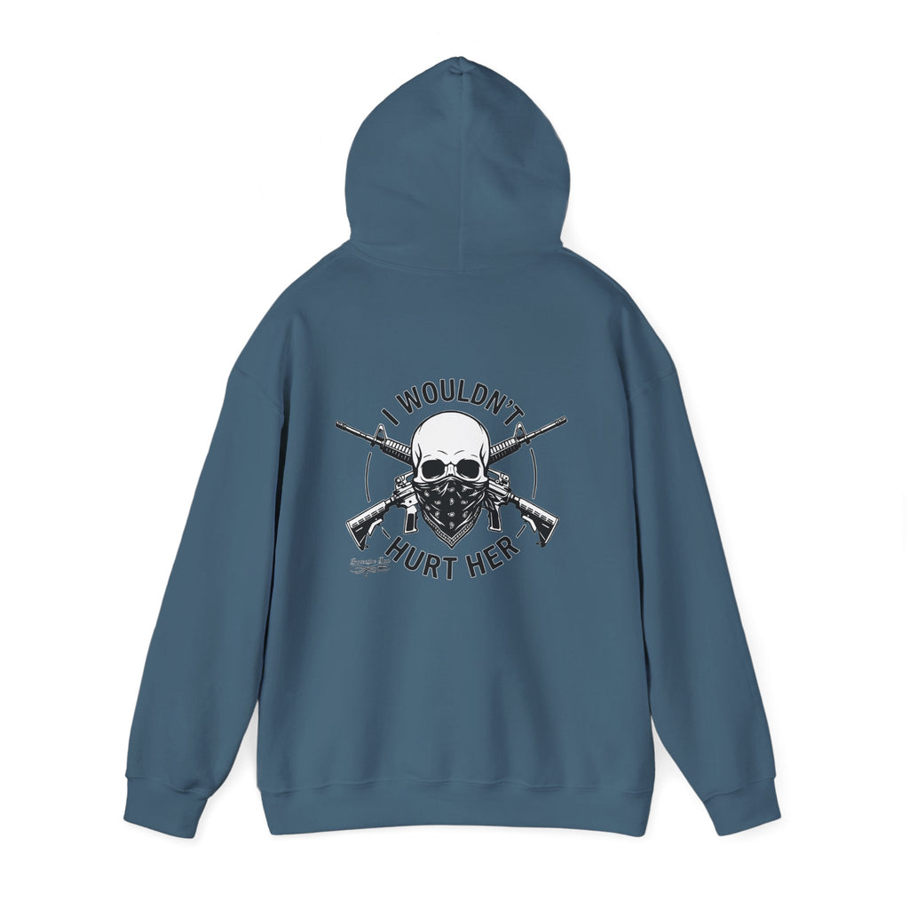 Protective Dad-Assault Rifles Hoodie | Here’s Your Warning