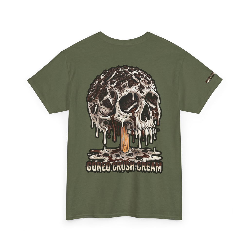 Skullcream-Goreo Crush Cream T-Shirt | Colorful Drip Graphic Tee