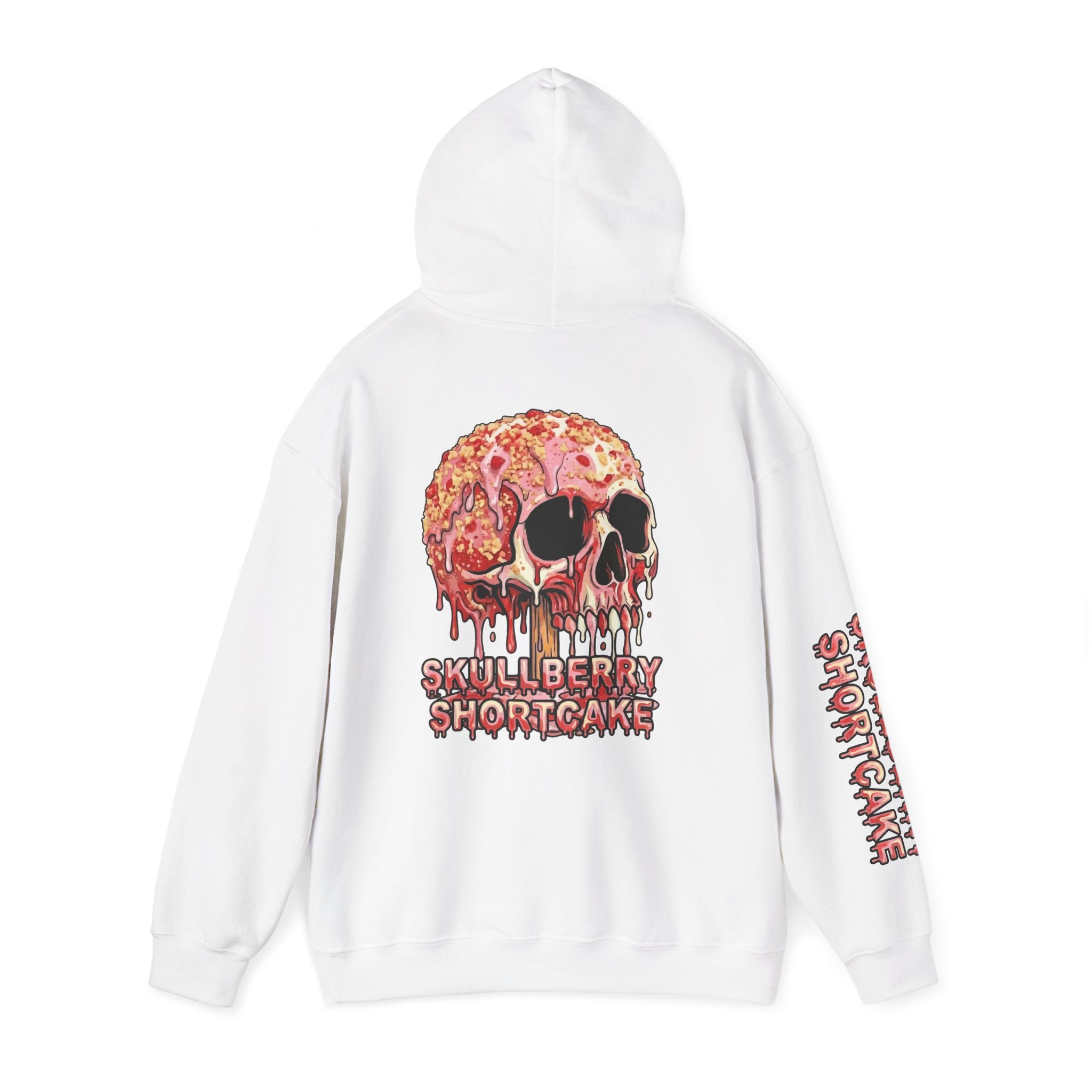 Skullcream-Skullberry Shortcake Hoodie | Dripping Skull Graphic