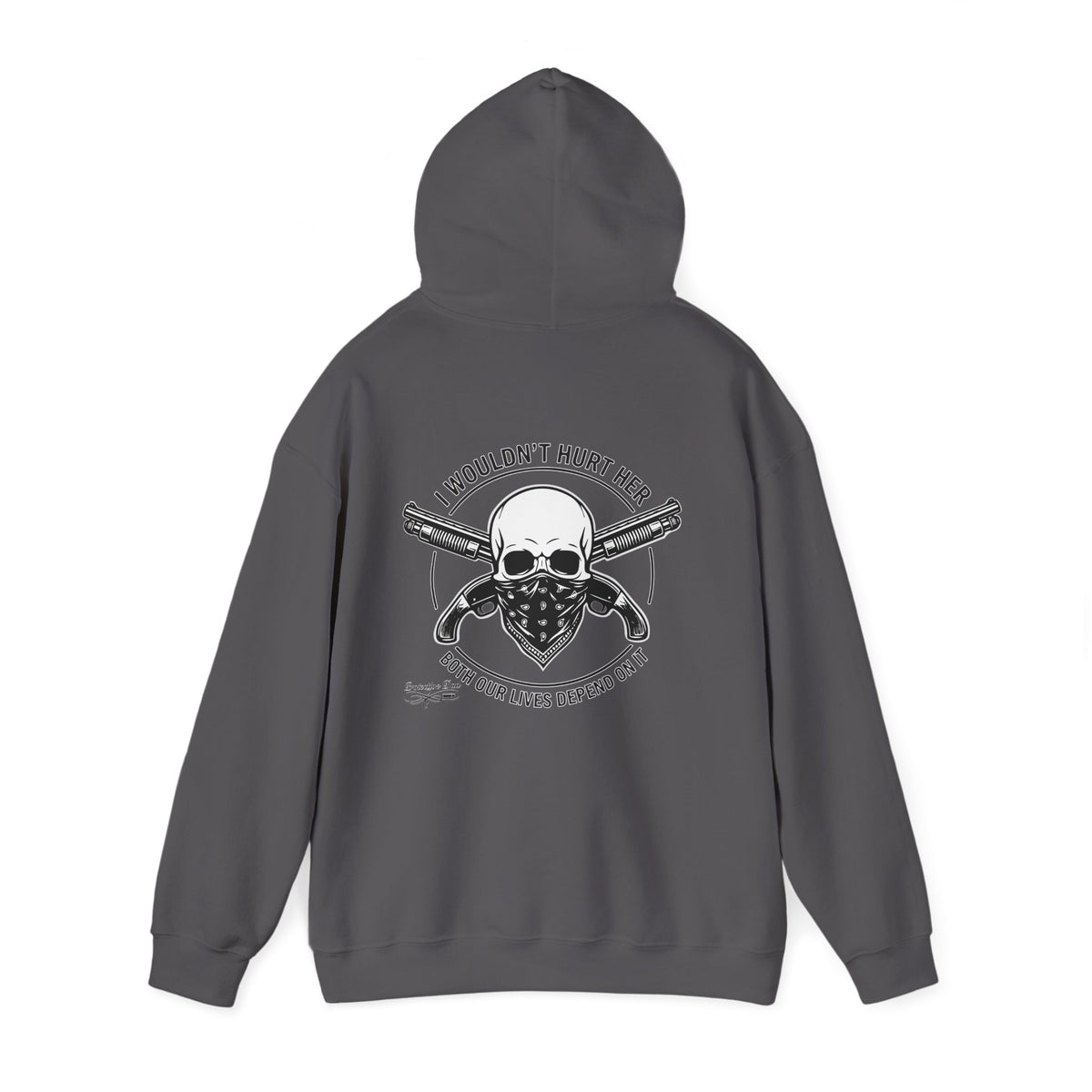 Protective Dad Sawed Off Shotguns - Hoodie | Here’s Your Warning