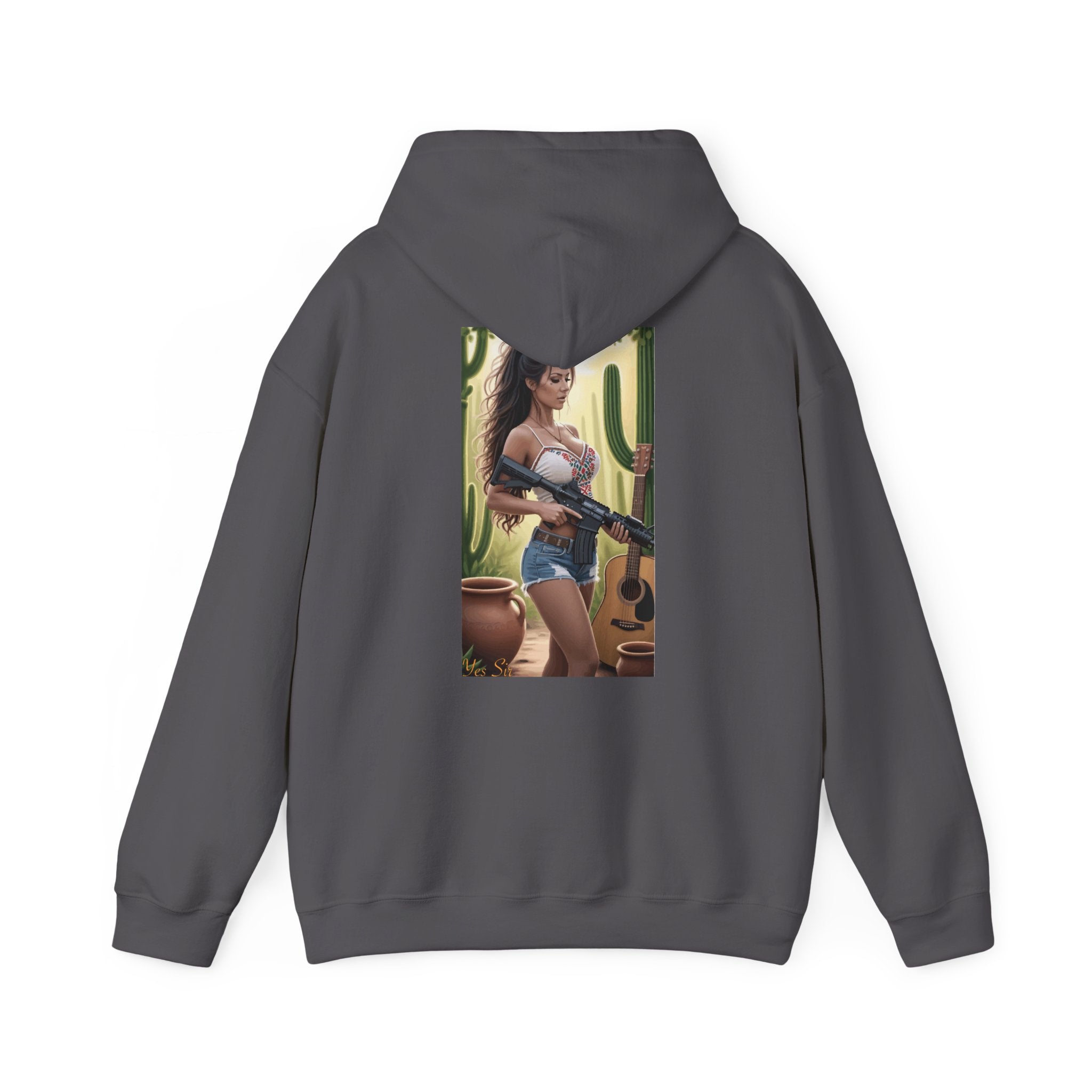Nice Guitar- Yes Sir Hoodie | Parental Advisory  for the Bearded